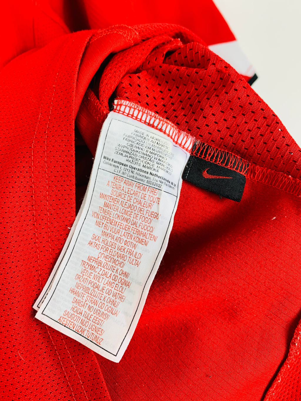 MANCHESTER UNITED 2004/2006 HOME SHIRT #7 RONALDO [L]