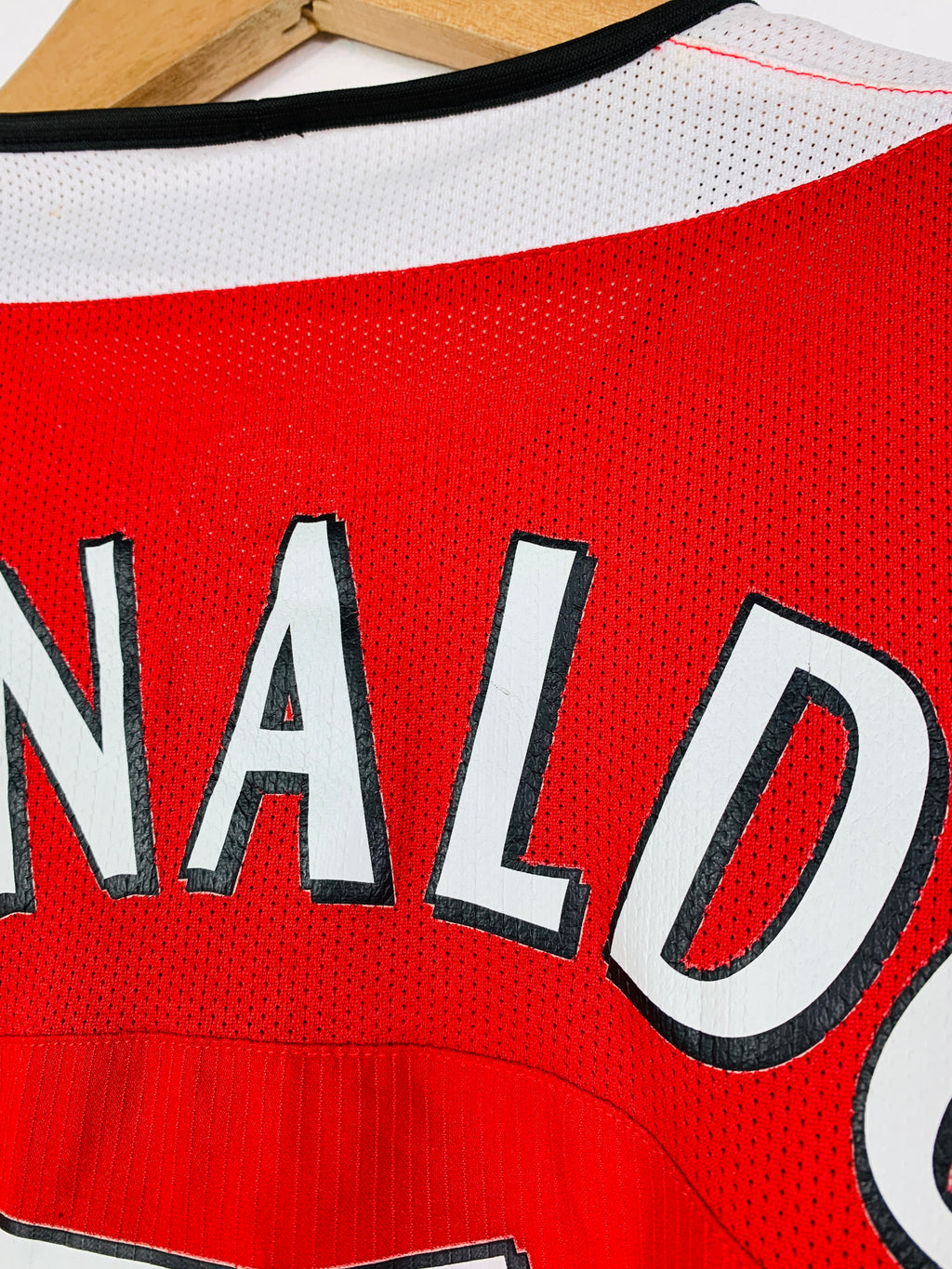 MANCHESTER UNITED 2004/2006 HOME SHIRT #7 RONALDO [L]