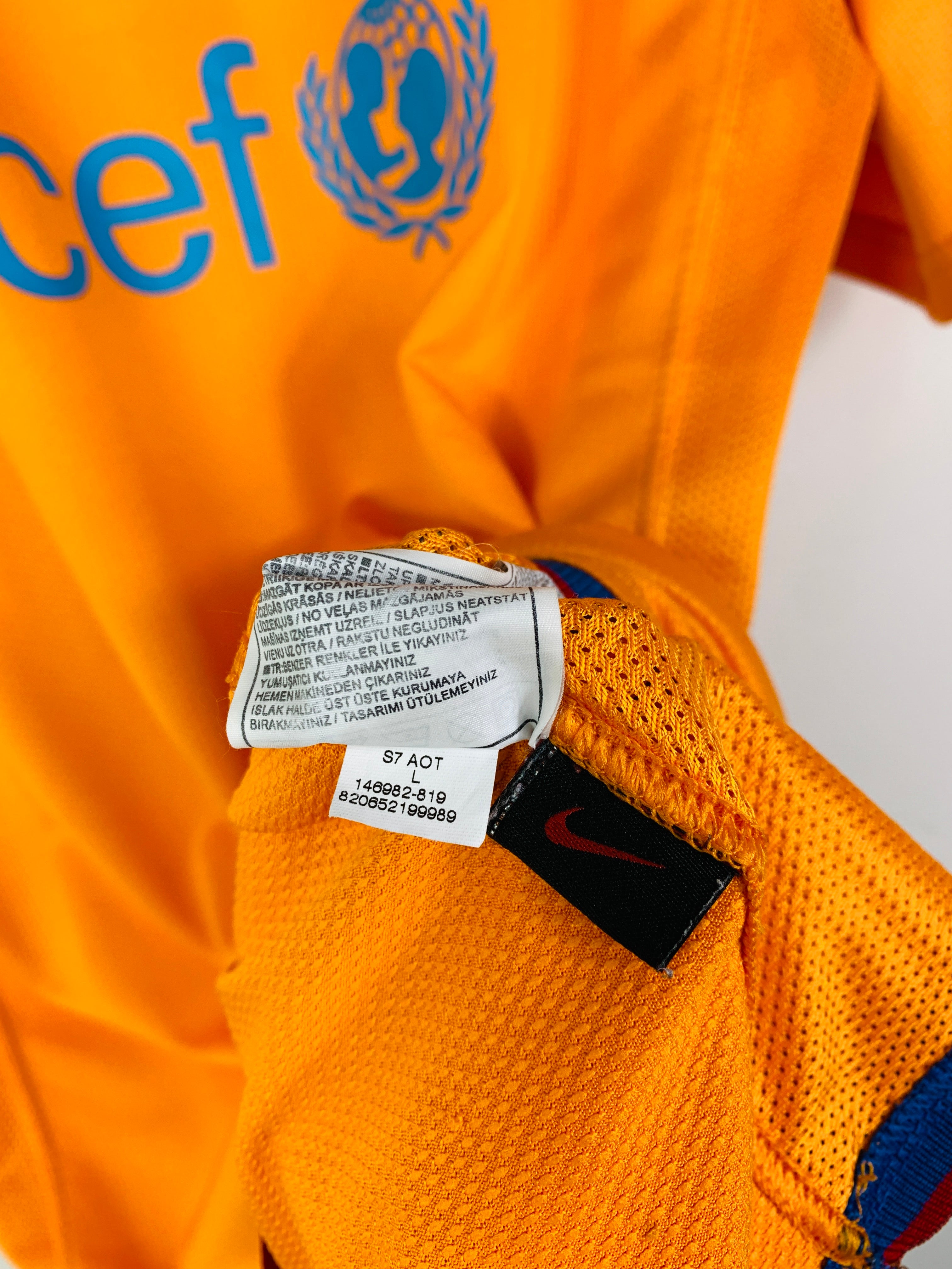 BARCELONA 2006/2007 AWAY SHIRT #10 RONALDINHO