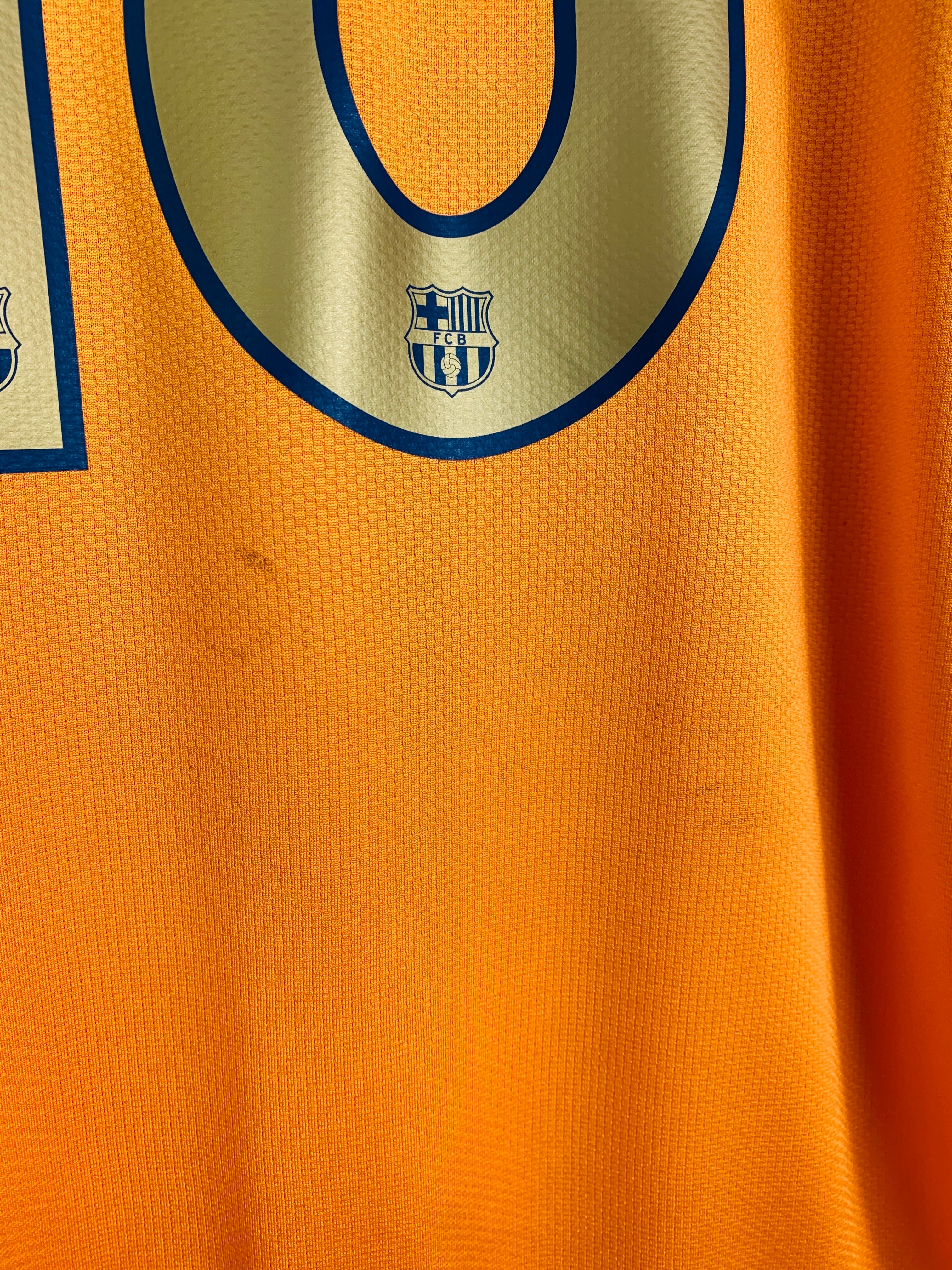 BARCELONA 2006/2007 AWAY SHIRT #10 RONALDINHO