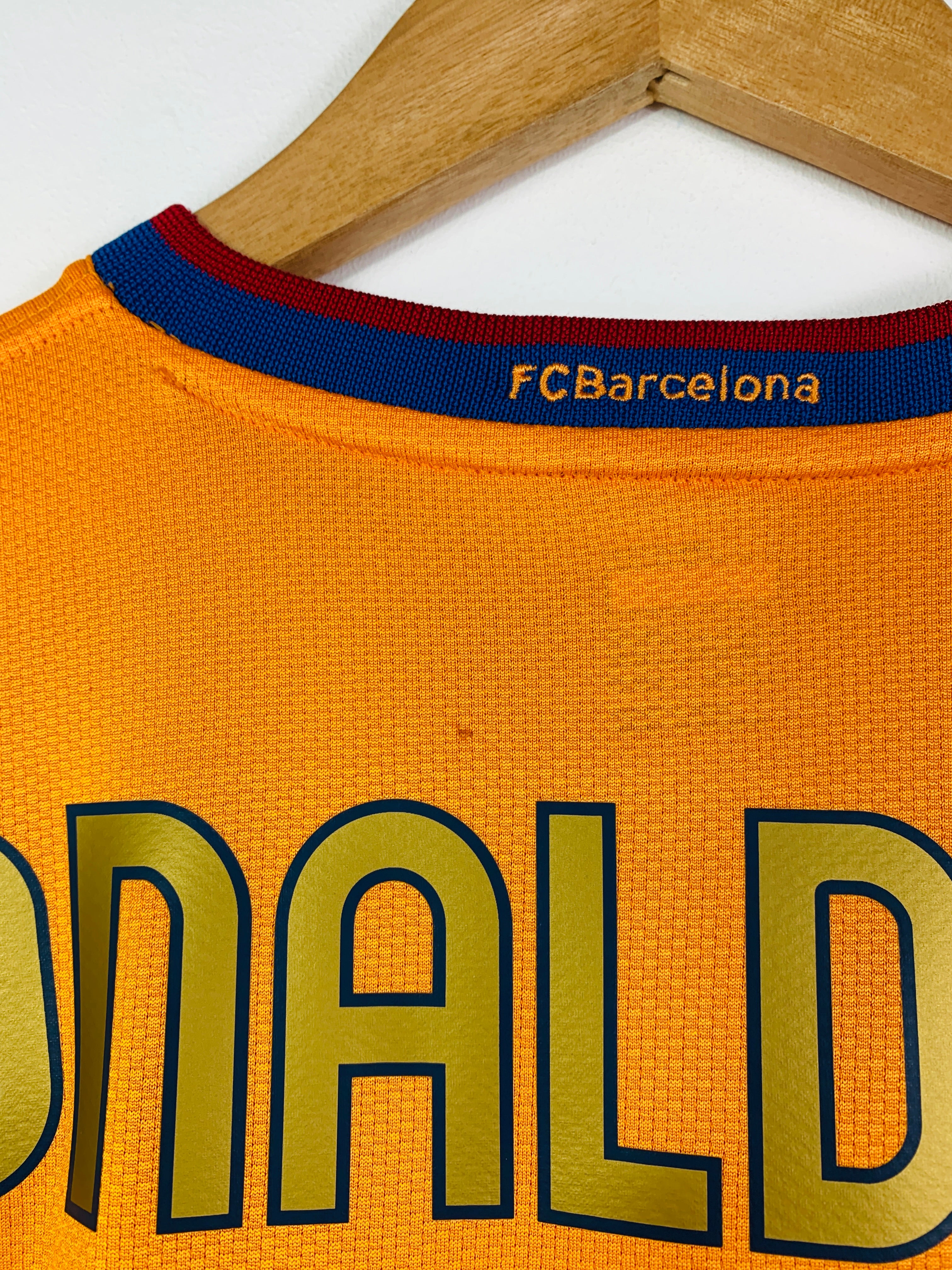 BARCELONA 2006/2007 AWAY SHIRT #10 RONALDINHO