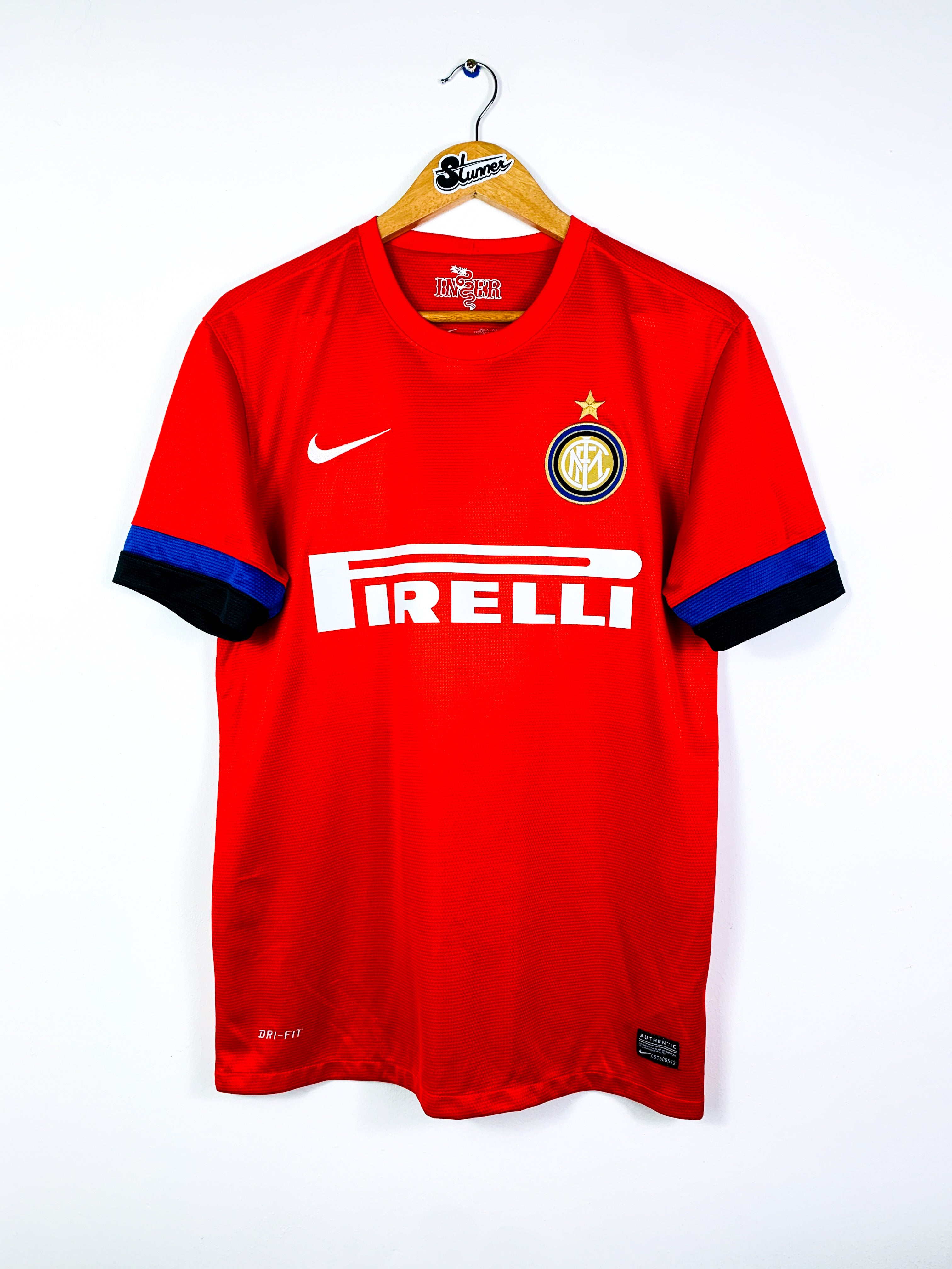 INTER MILAN 2012/2013 AWAY SHIRT #4 J. ZANETTI [M]