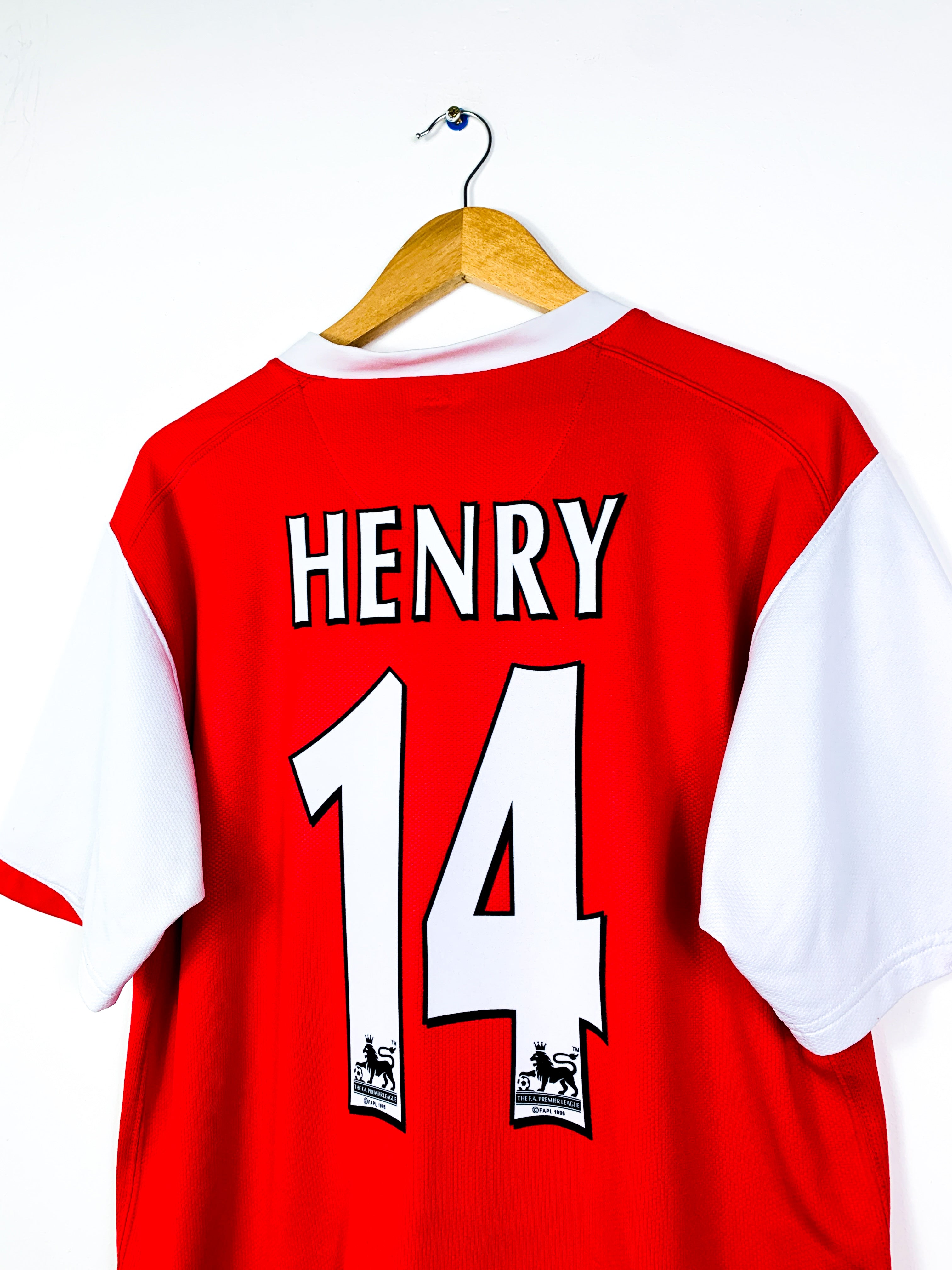 ARSENAL 2006/2008 HOME SHIRT #14 HENRY [L]