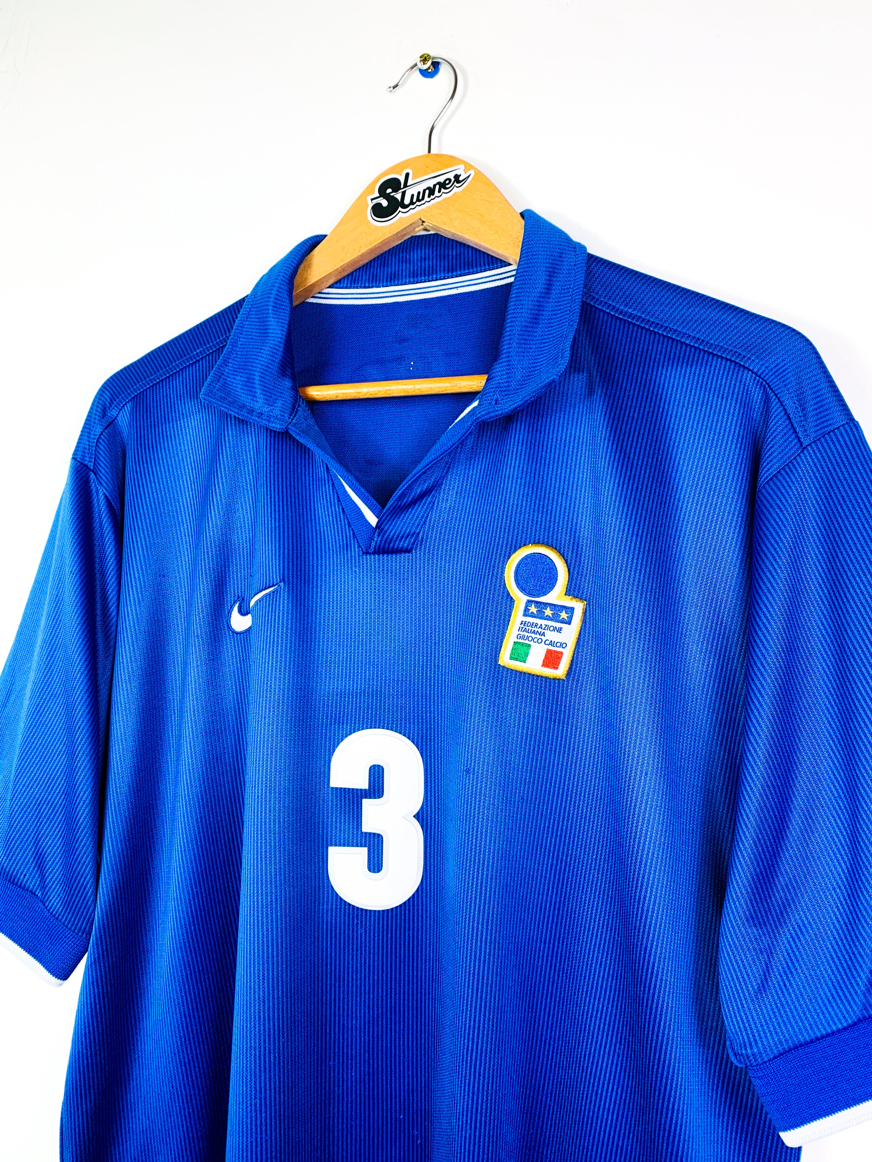 ITALY 1997/1998 HOME SHIRT #3 MALDINI