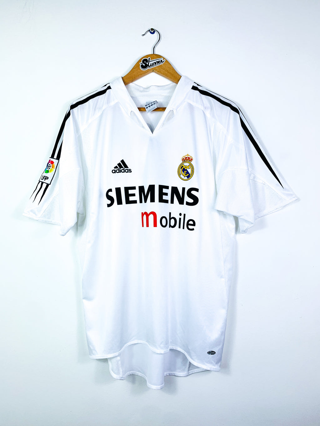 REAL MADRID 2004/2005 HOME SHIRT #5 ZIDANE [M]