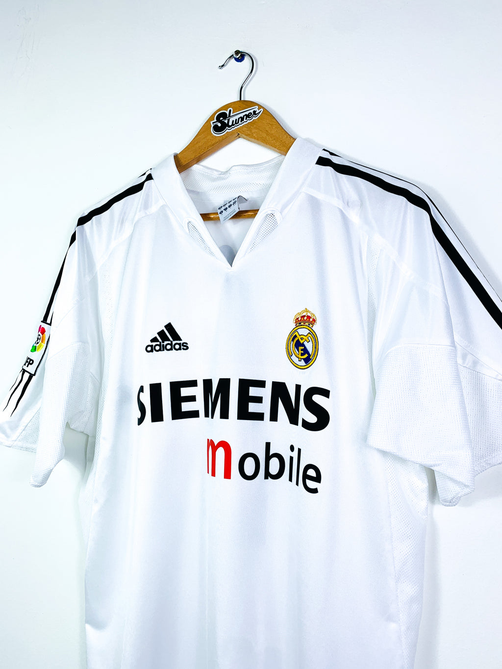 REAL MADRID 2004/2005 HOME SHIRT #5 ZIDANE [M]