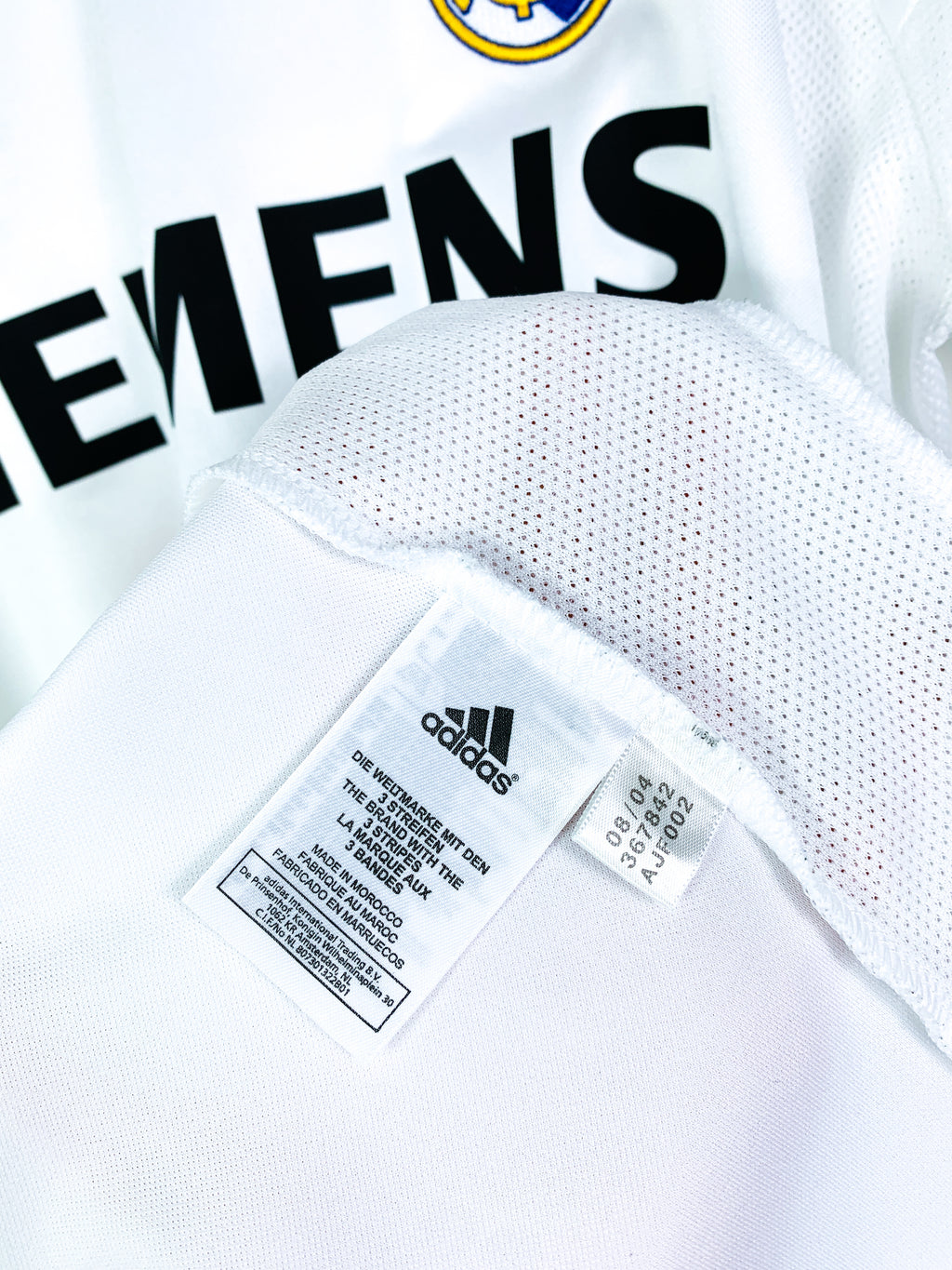 REAL MADRID 2004/2005 HOME SHIRT #5 ZIDANE [M]