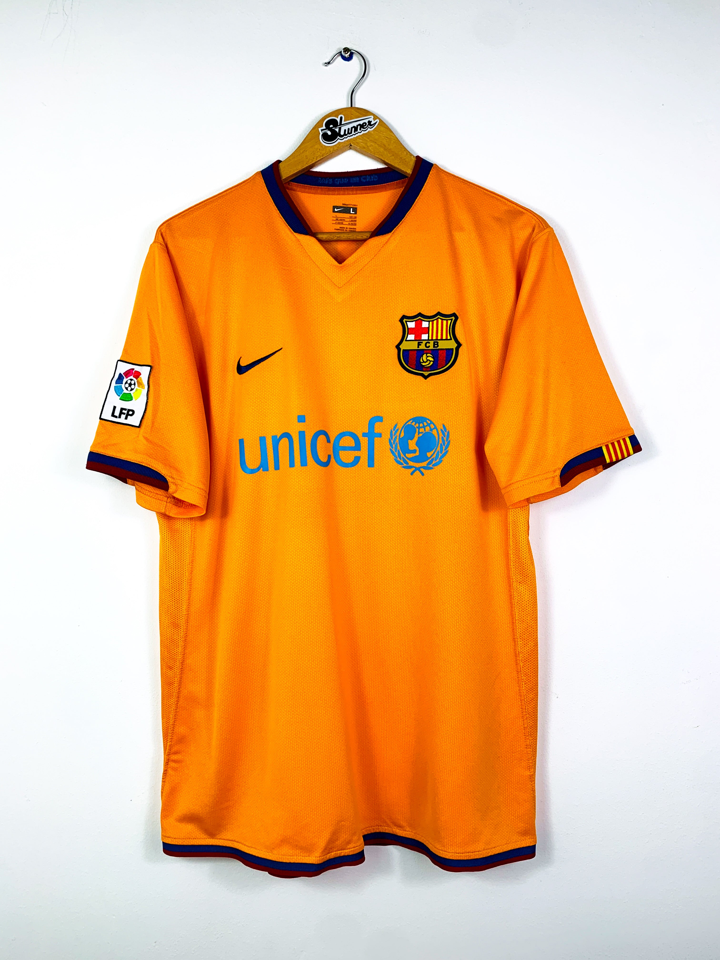BARCELONA 2006/2007 AWAY SHIRT #10 RONALDINHO