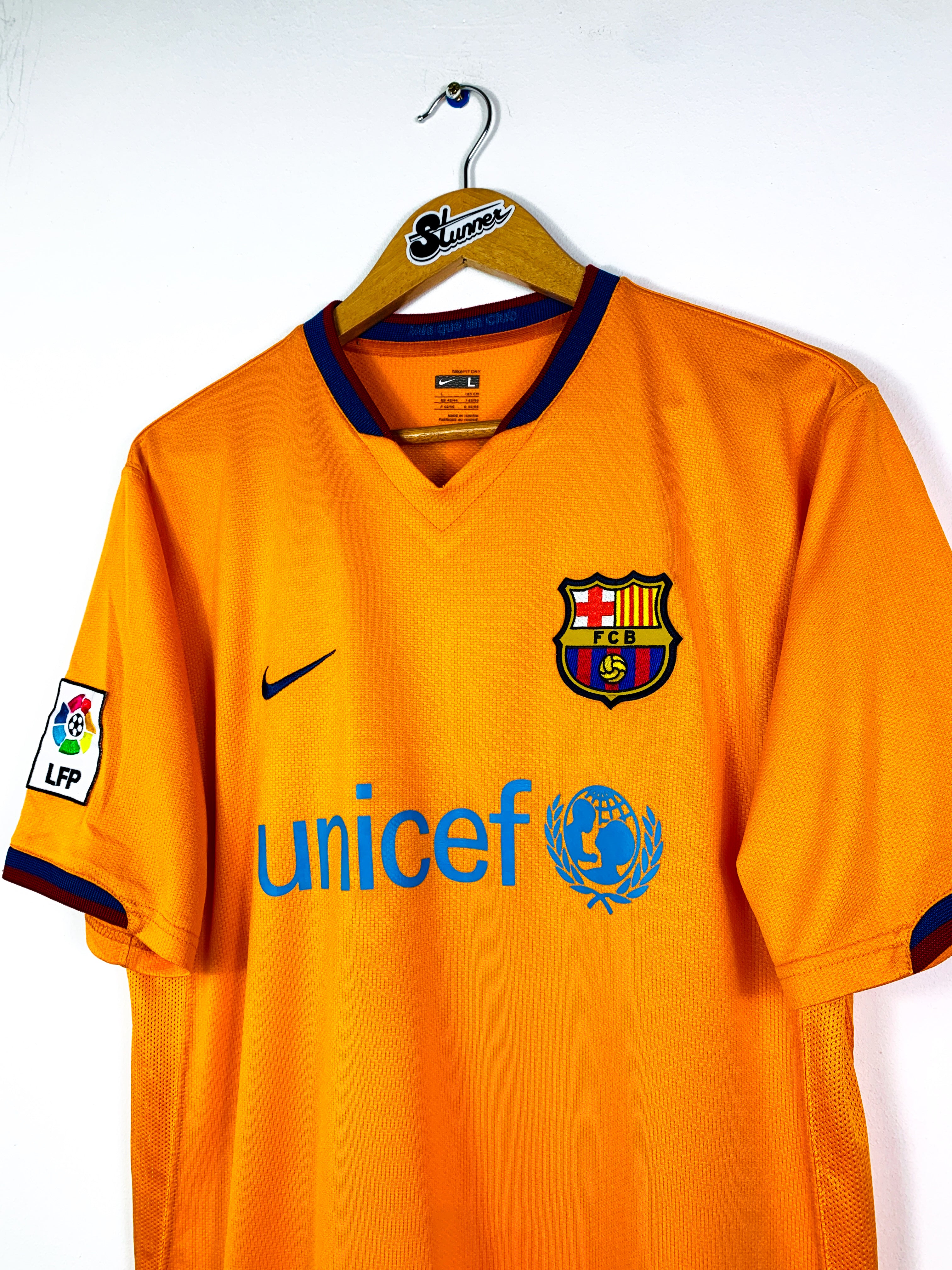 BARCELONA 2006/2007 AWAY SHIRT #10 RONALDINHO