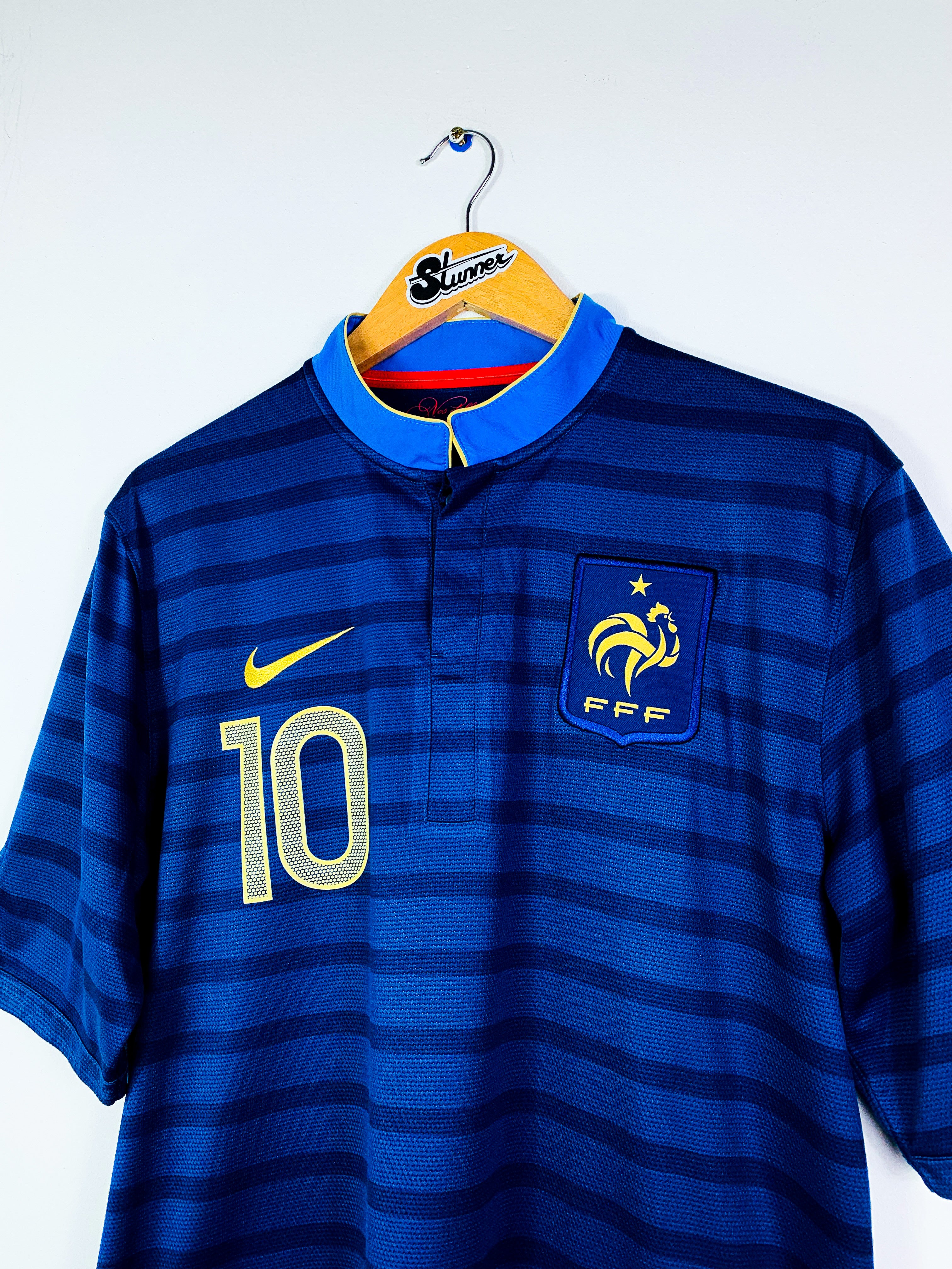 FRANCE 2012/2014 HOME SHIRT #10 BENZEMA [L]