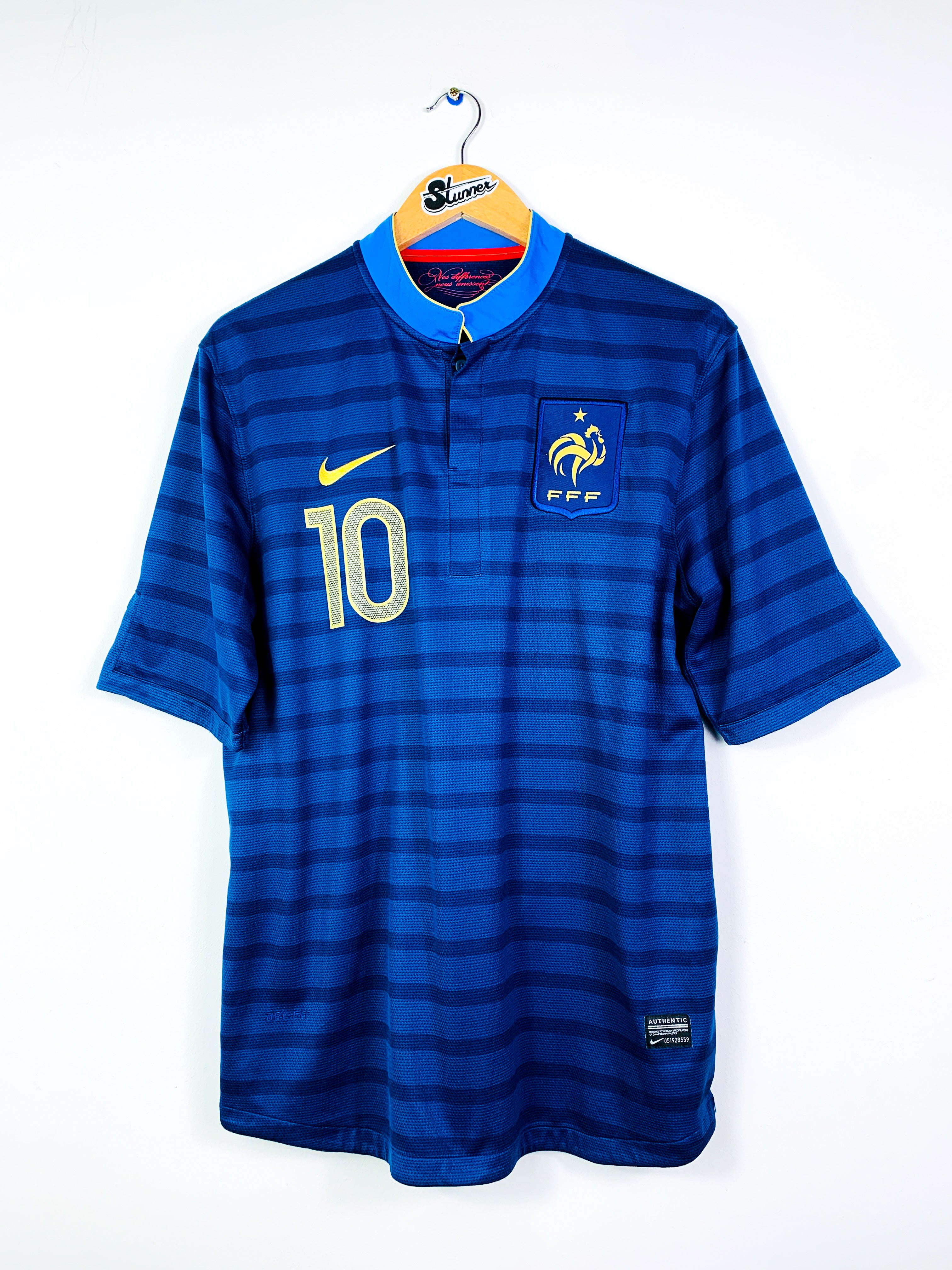 FRANCE 2012/2014 HOME SHIRT #10 BENZEMA [L]