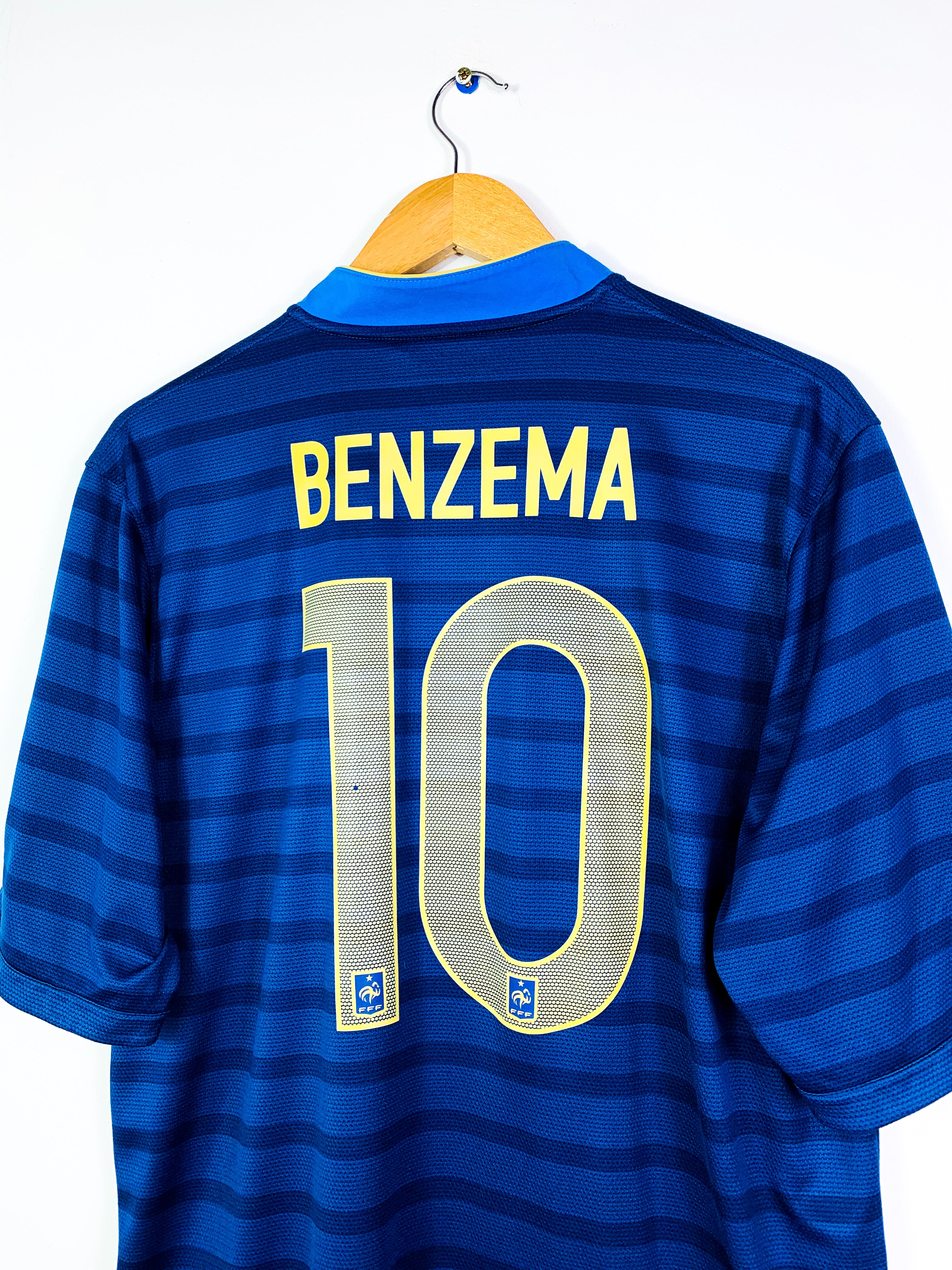 FRANCE 2012/2014 HOME SHIRT #10 BENZEMA [L]