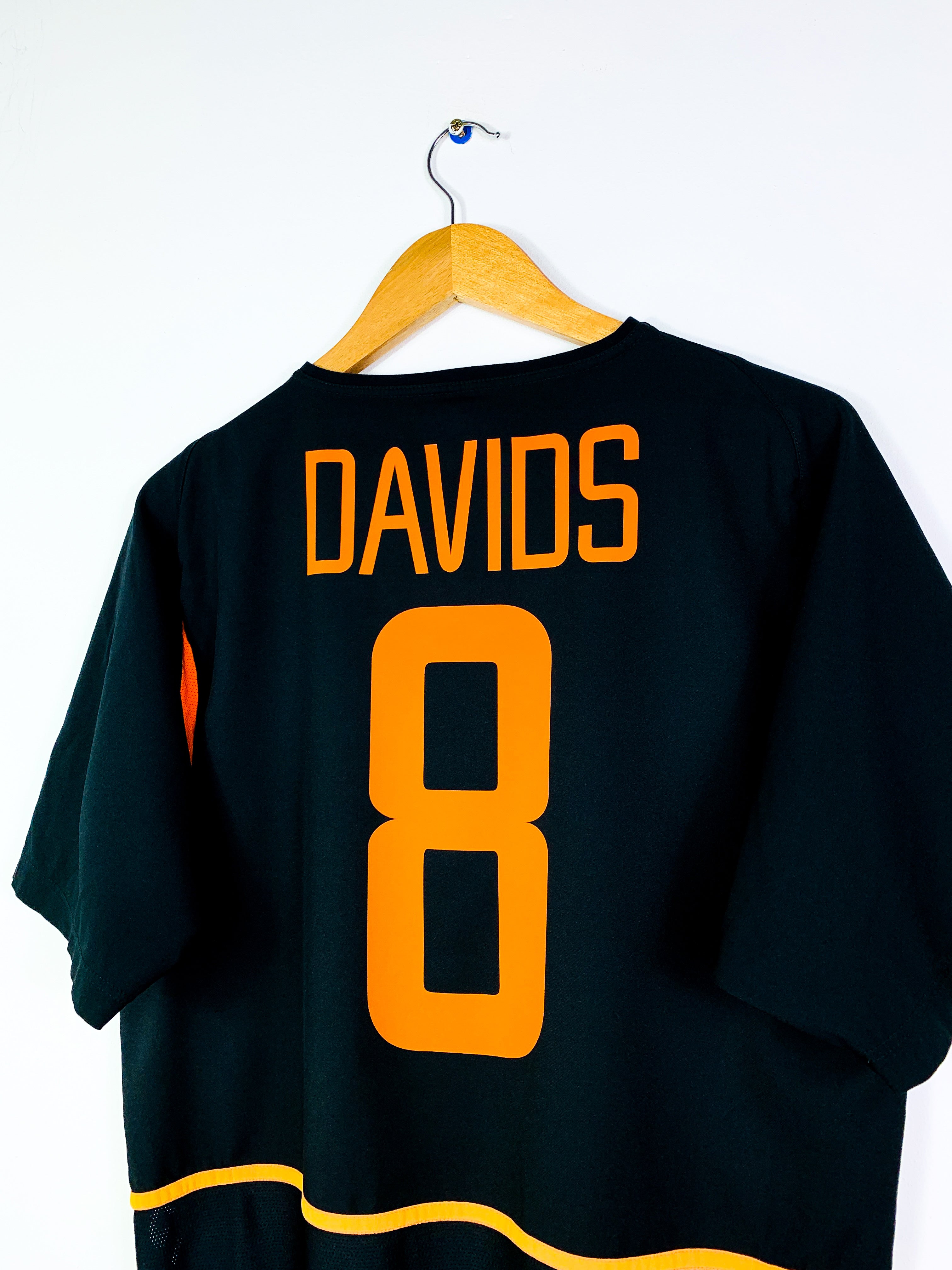 NETHERLANDS 2002/2004 AWAY SHIRT #8 DAVIDS