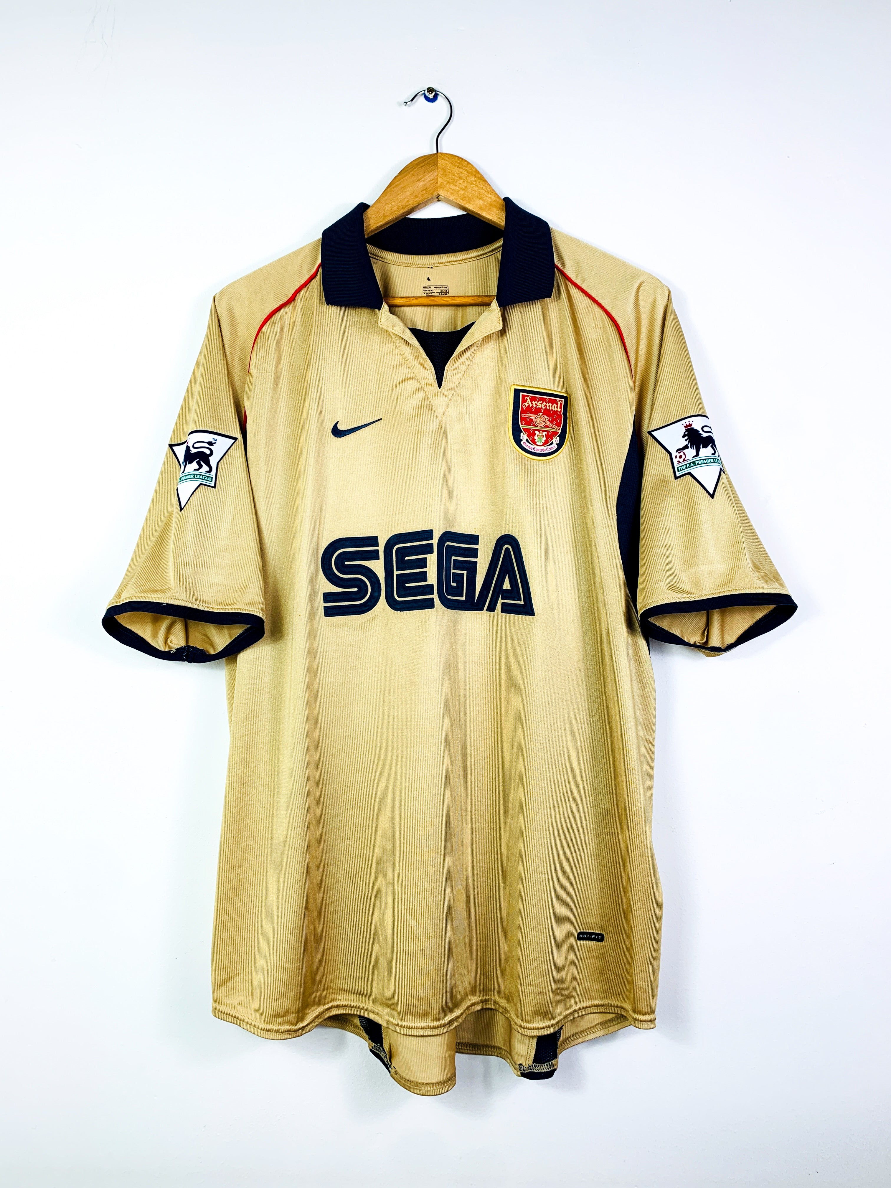 ARSENAL 2001/2002 AWAY SHIRT #14 HENRY [XL]