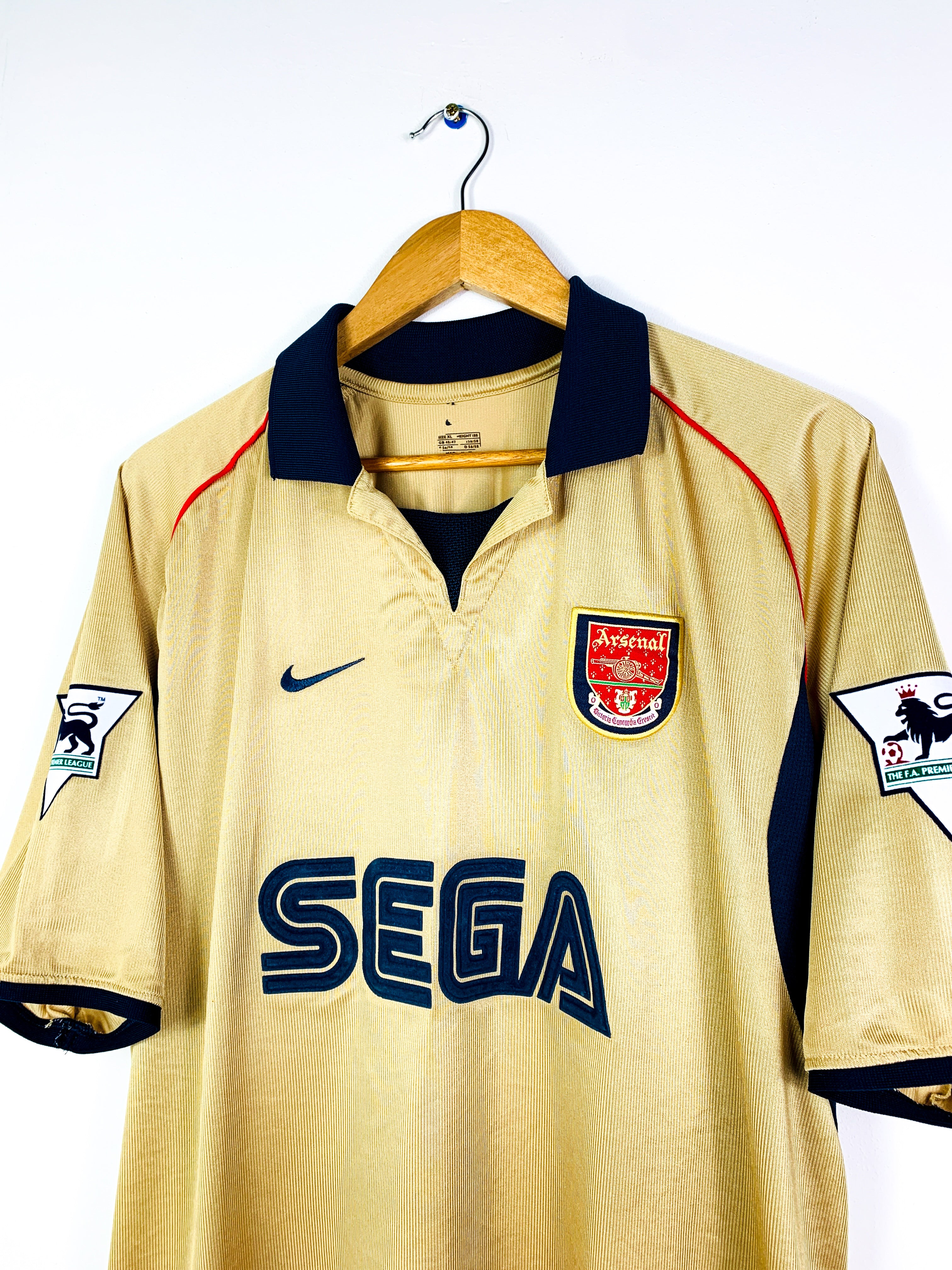 ARSENAL 2001/2002 AWAY SHIRT #14 HENRY [XL]