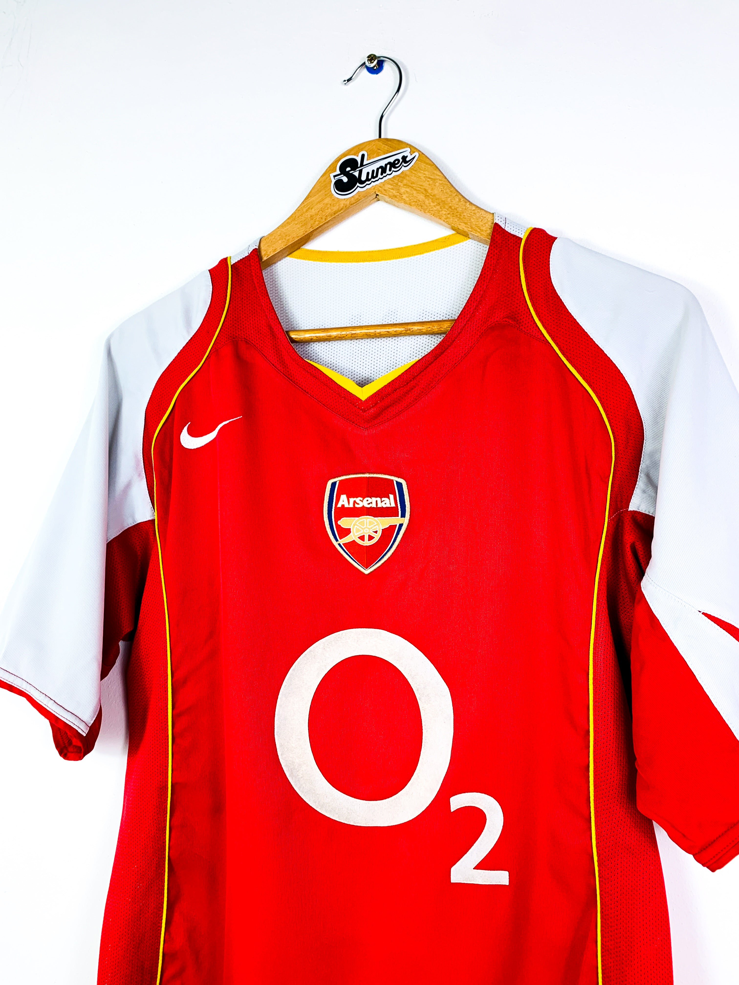 ARSENAL 2004/2005 HOME SHIRT #14 HENRY