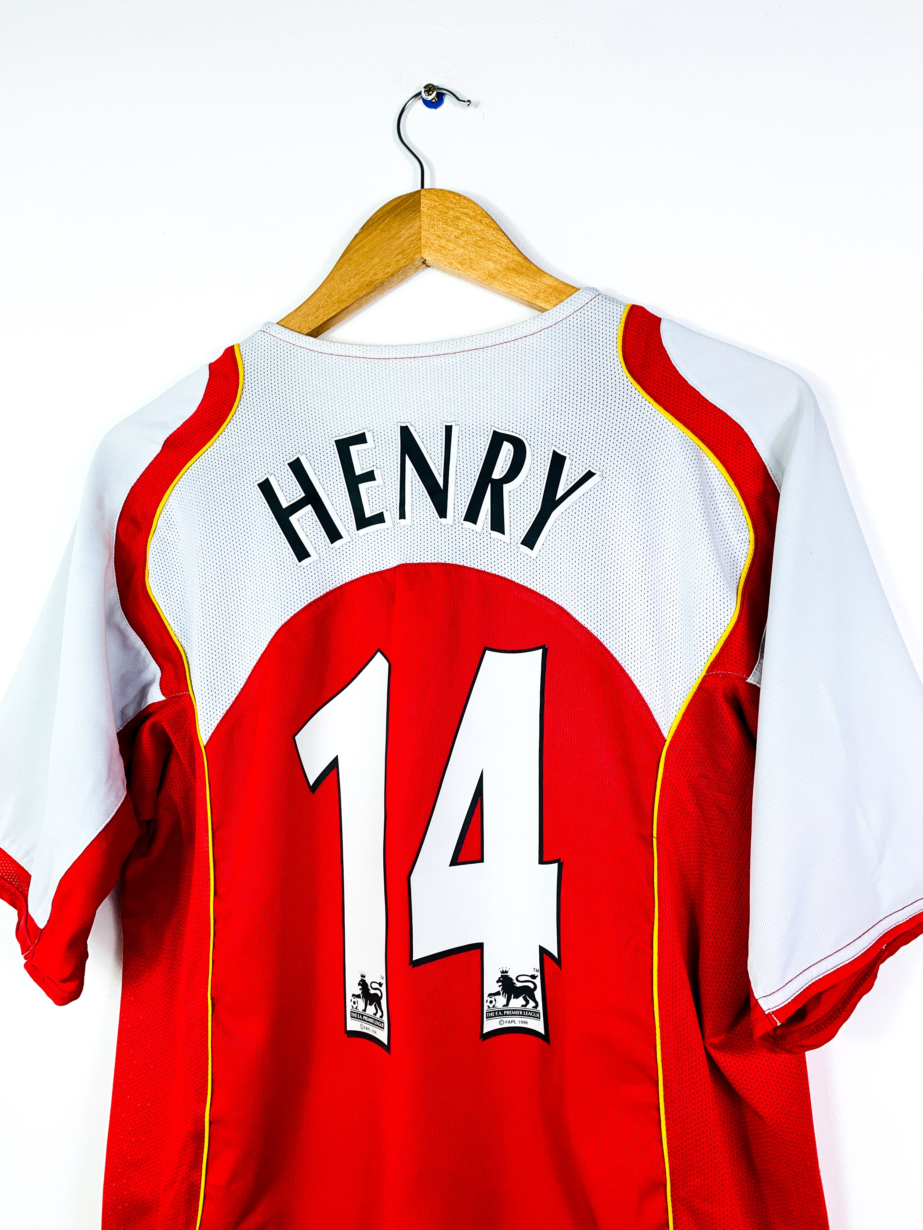 ARSENAL 2004/2005 HOME SHIRT #14 HENRY