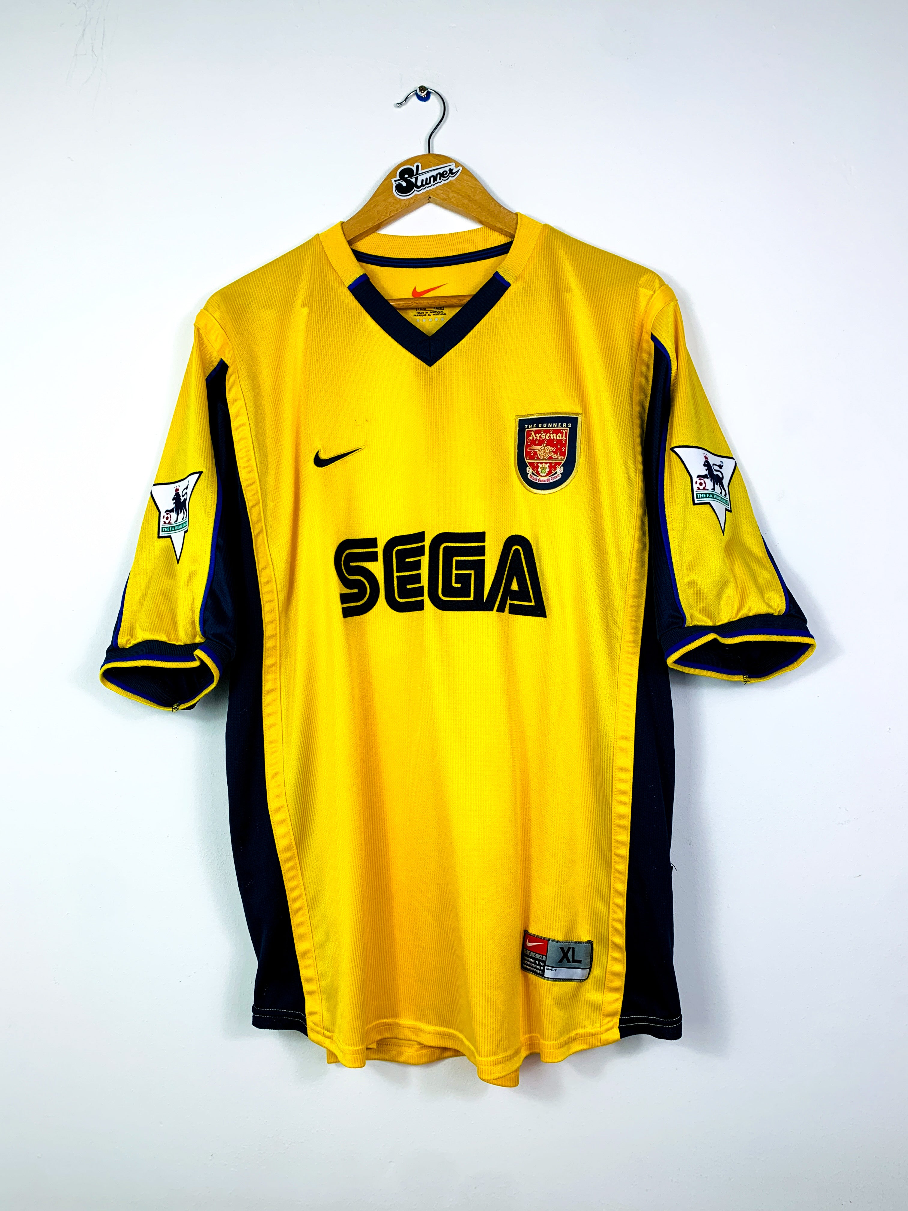 ARSENAL 1999/2001 AWAY SHIRT #14 HENRY [XL]