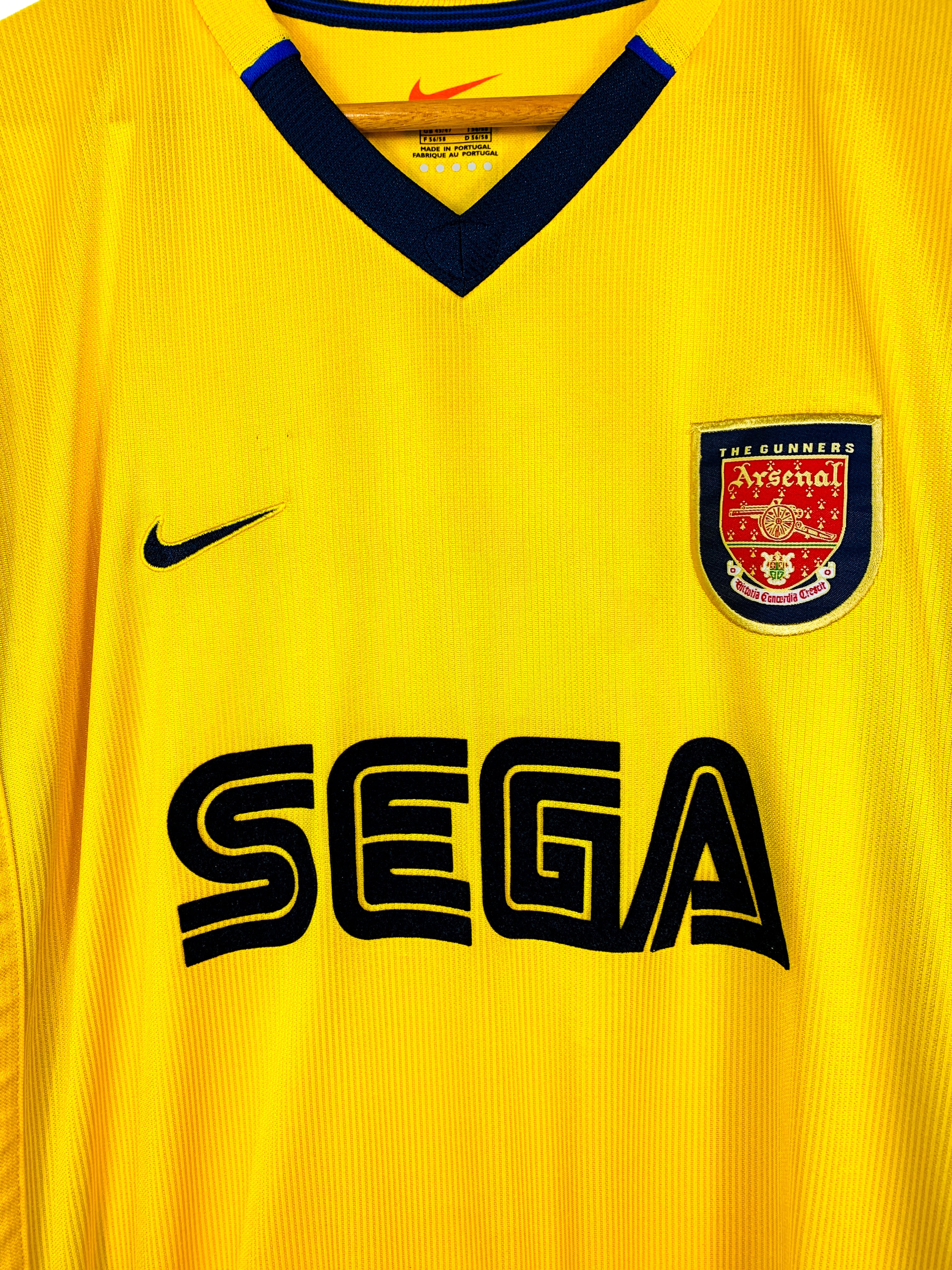 ARSENAL 1999/2001 AWAY SHIRT #14 HENRY [XL]