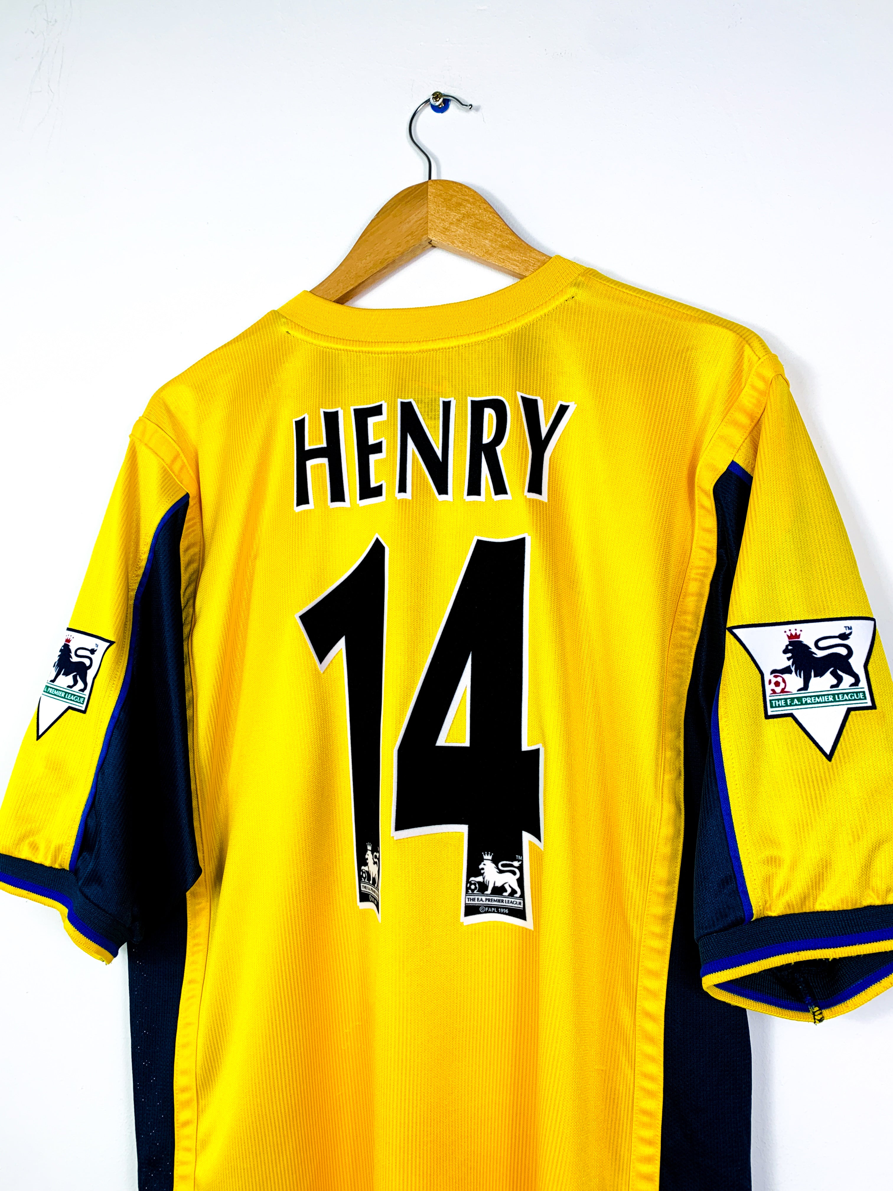 ARSENAL 1999/2001 AWAY SHIRT #14 HENRY [XL]