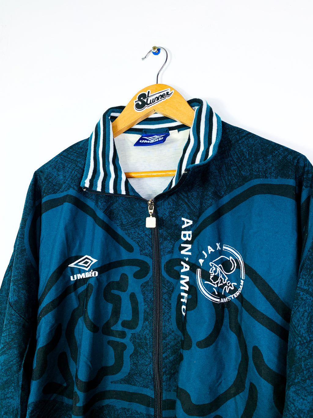 AJAX 1995/1996 *PLAYER ISSUE/WORN* TRAINING FULL TRACKSUIT