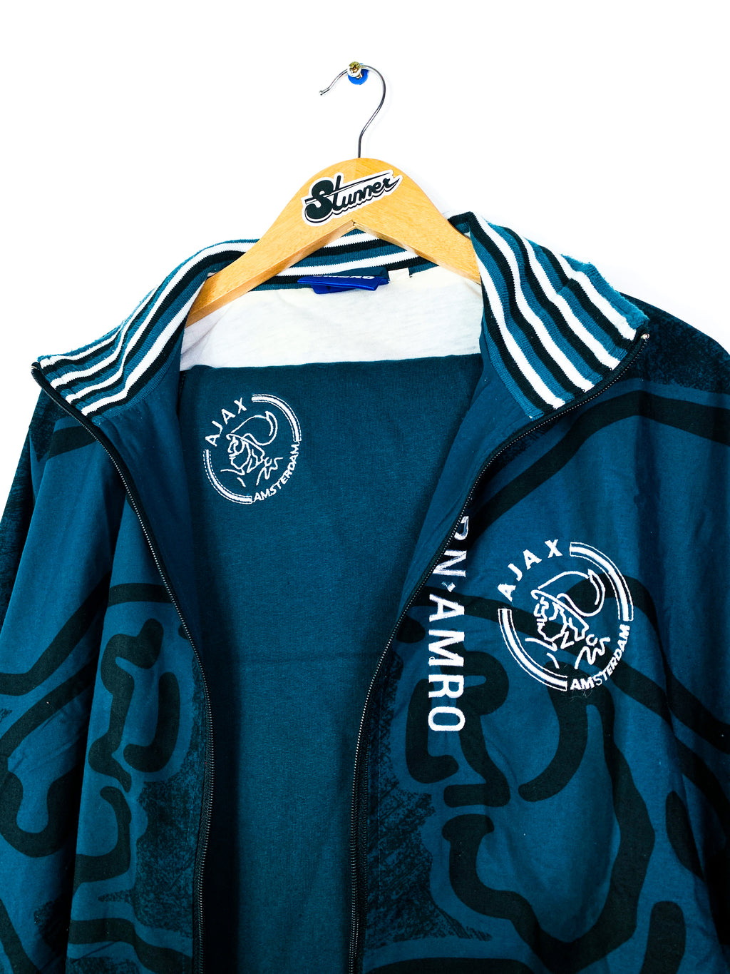 AJAX 1995/1996 *PLAYER ISSUE/WORN* TRAINING FULL TRACKSUIT