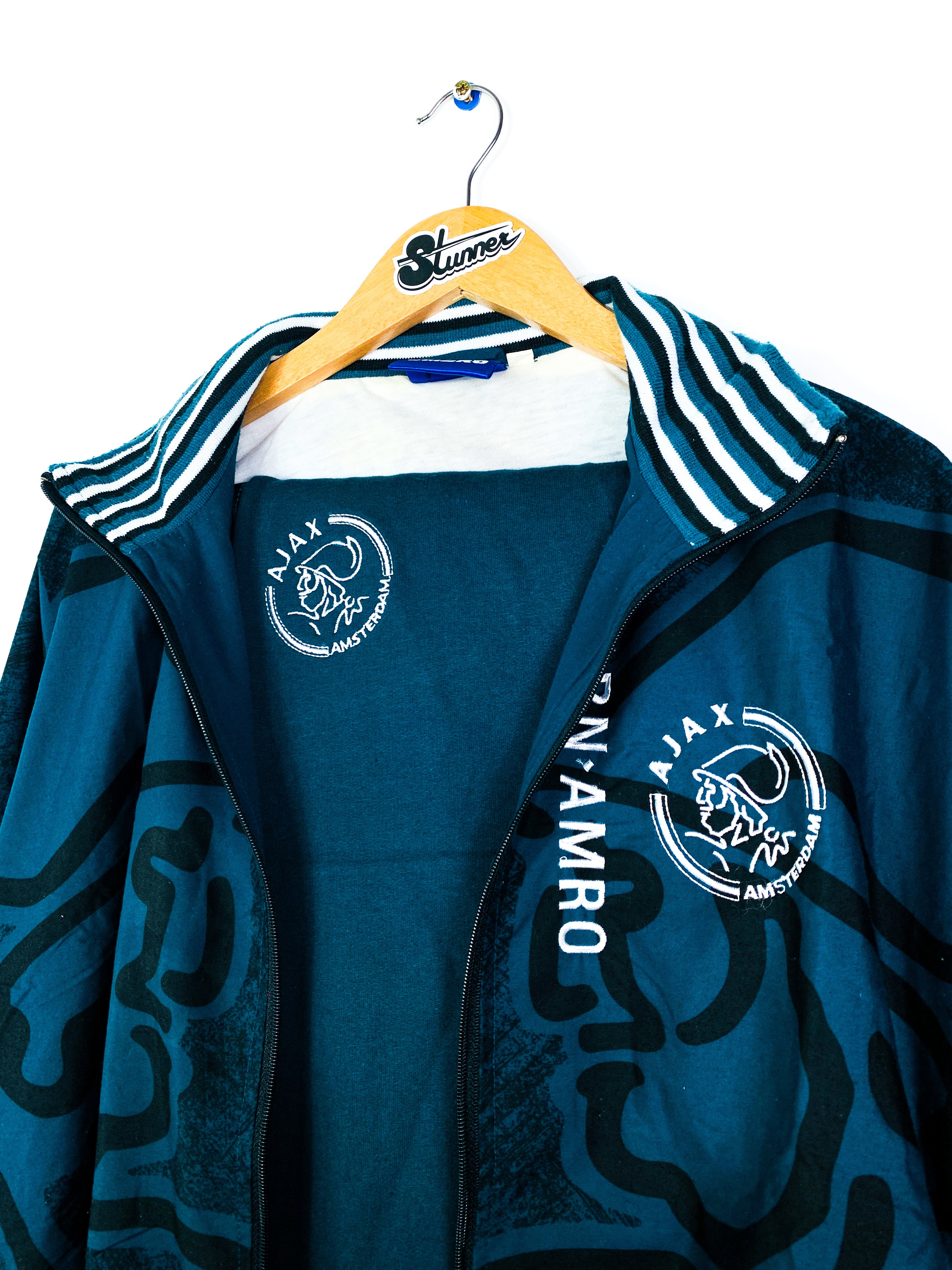 AJAX 1995/1996 *PLAYER ISSUE/WORN* TRAINING FULL TRACKSUIT