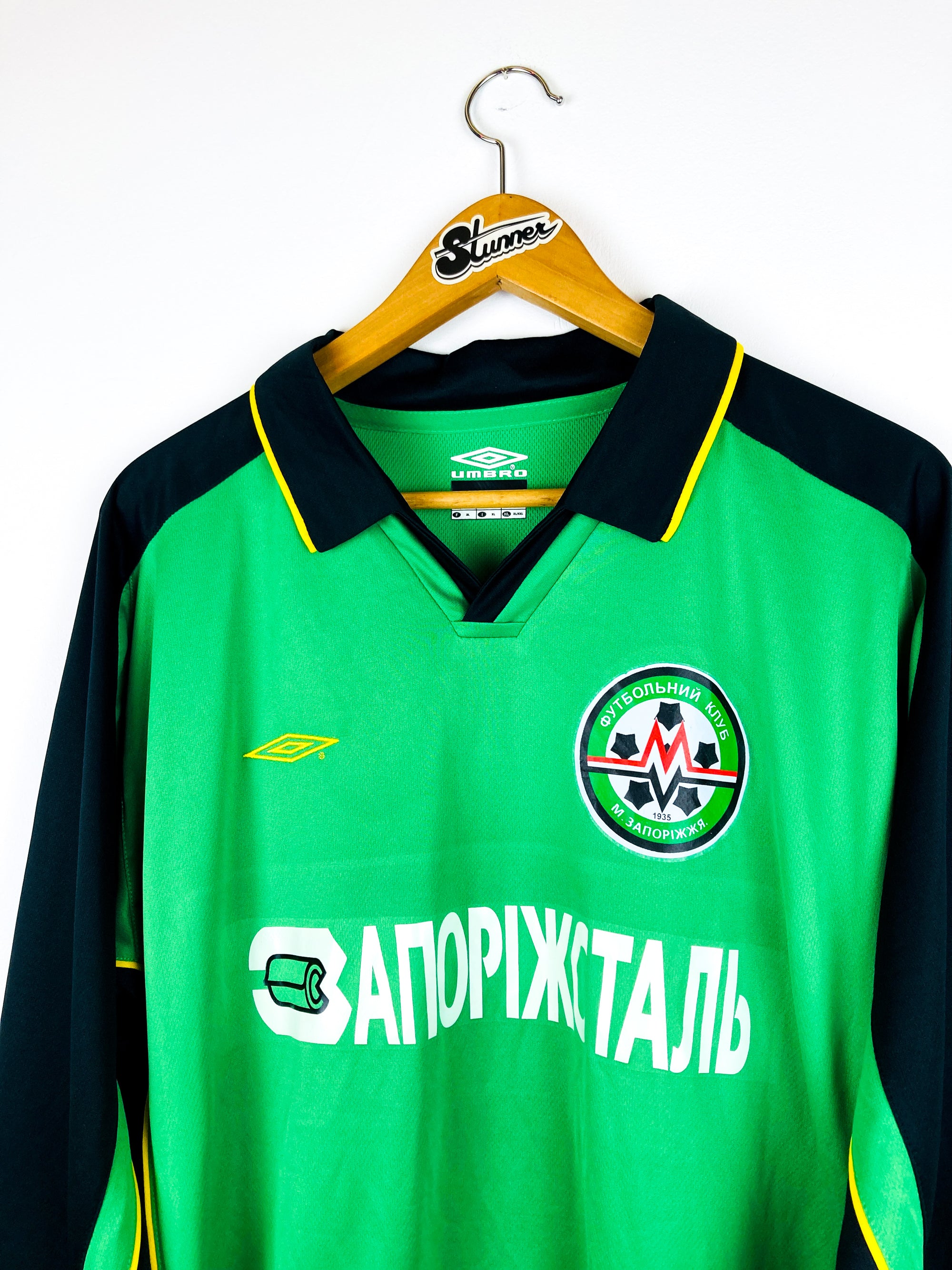 METALURH ZAPORIZHYA 2002/2003 AWAY SHIRT #26 DEMCHENKO [BNWT]
