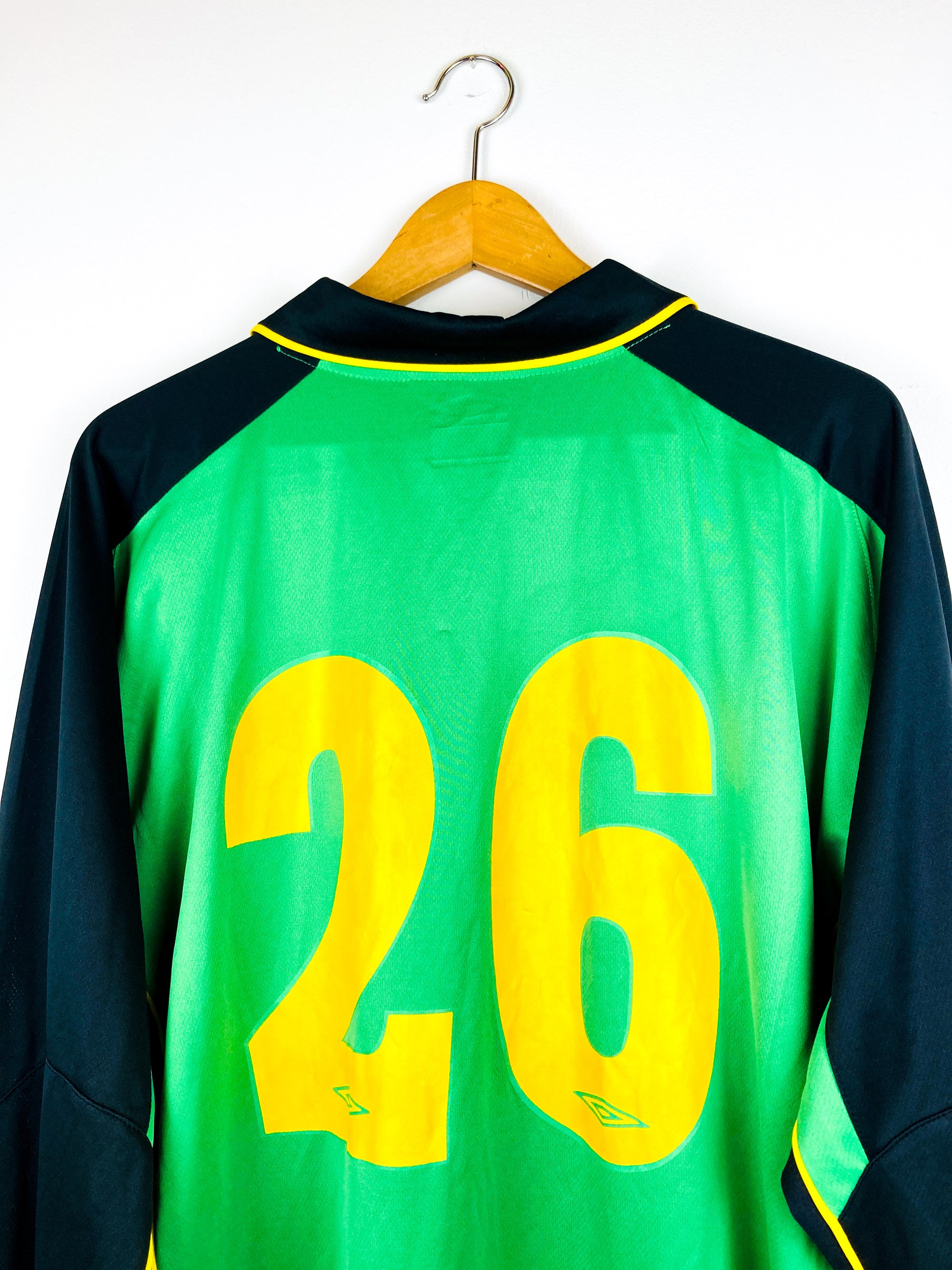 METALURH ZAPORIZHYA 2002/2003 AWAY SHIRT #26 DEMCHENKO [BNWT]