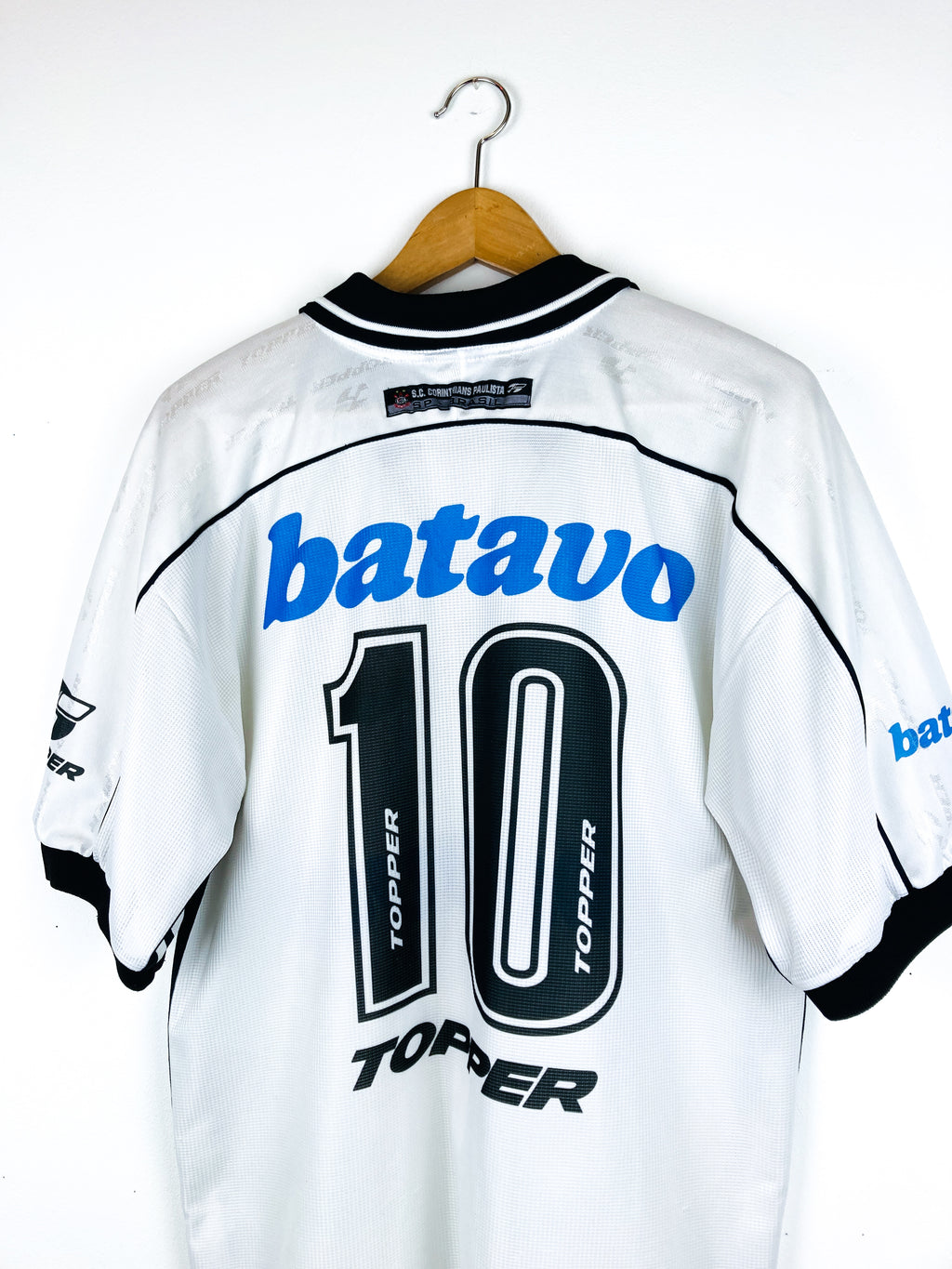 CORINTHIANS 1999/2000 HOME SHIRT #10 EDILSON