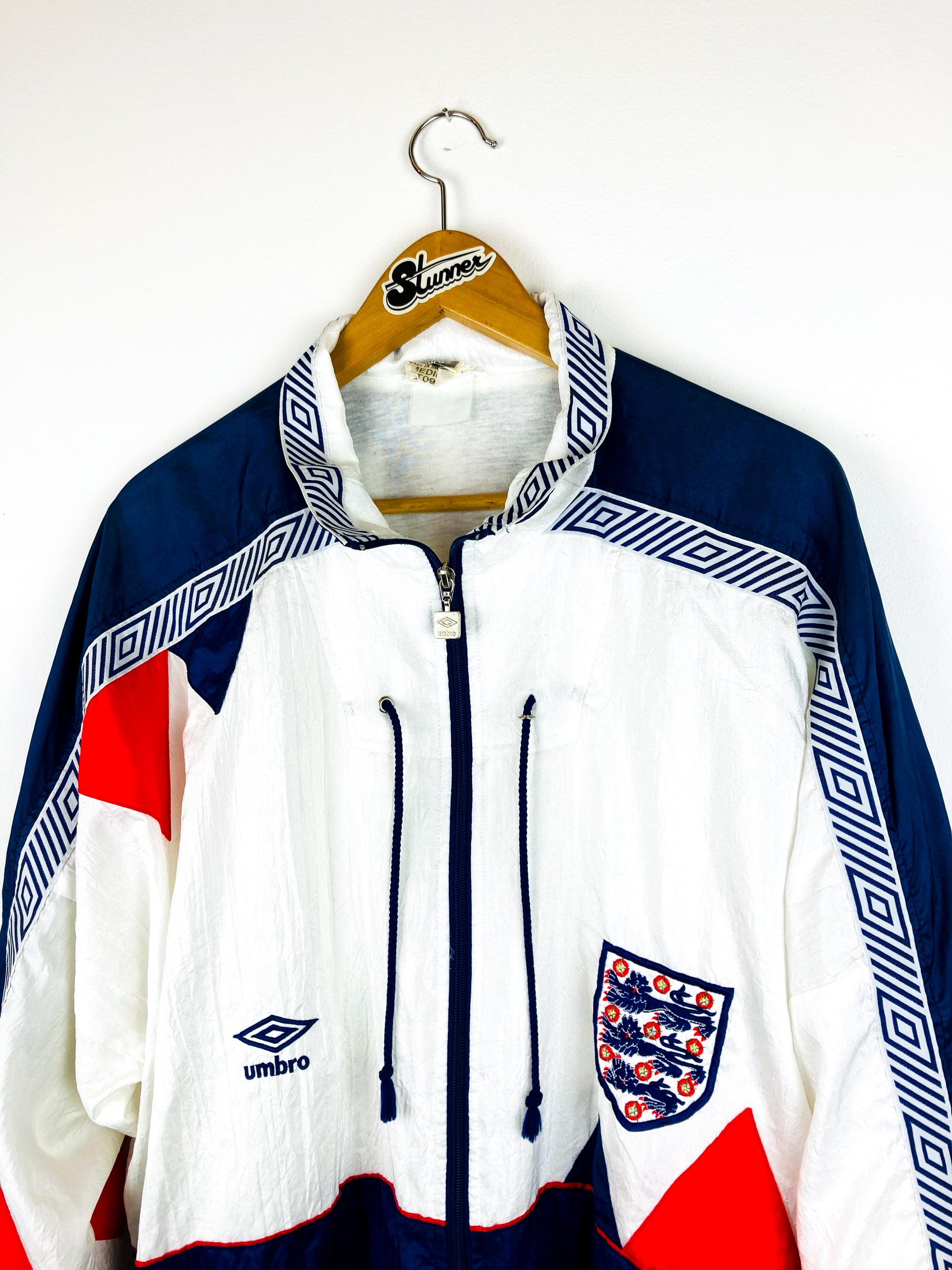 ENGLAND 1990/1992 UMBRO TRAINING JACKET