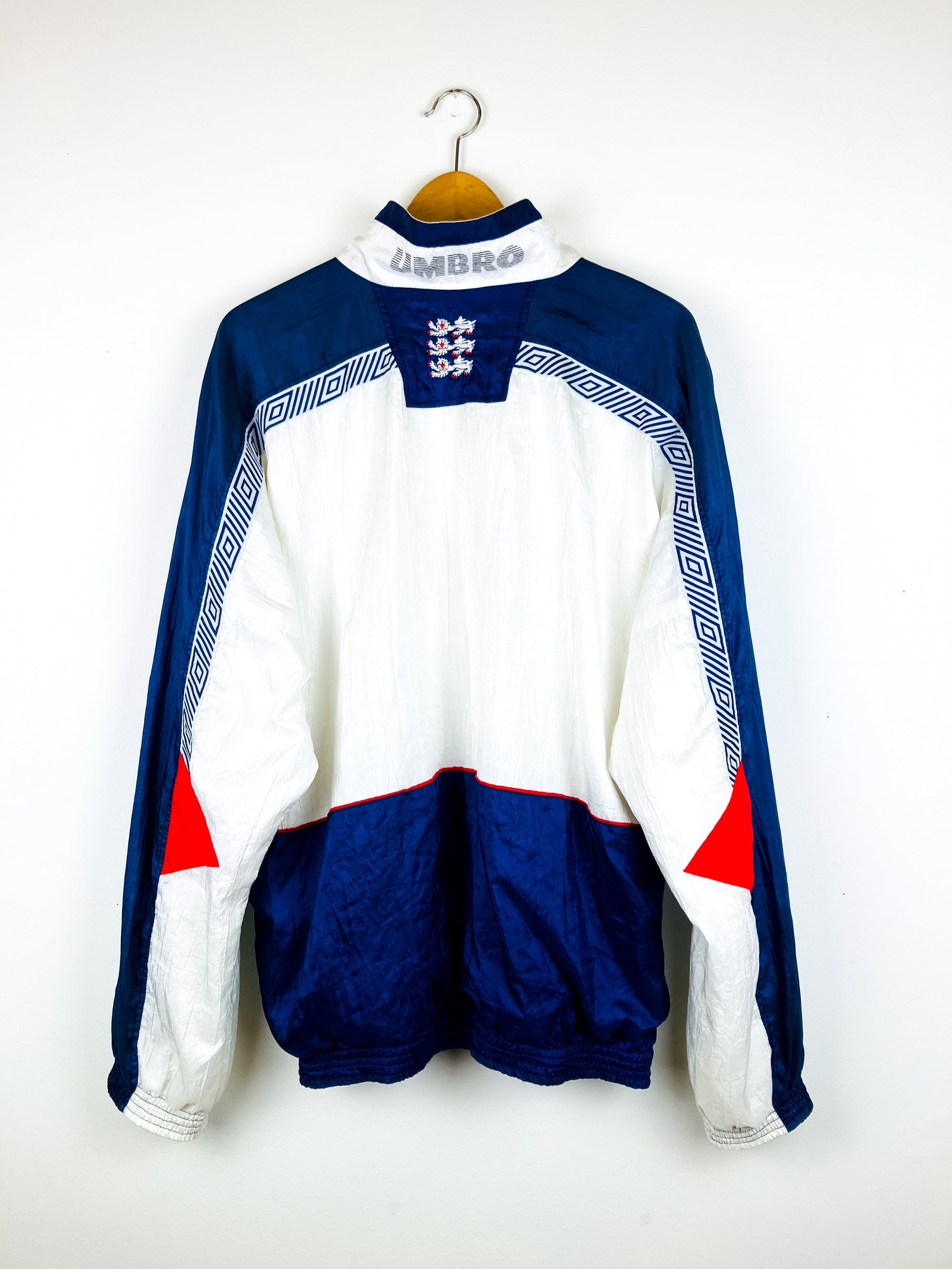 ENGLAND 1990/1992 UMBRO TRAINING JACKET