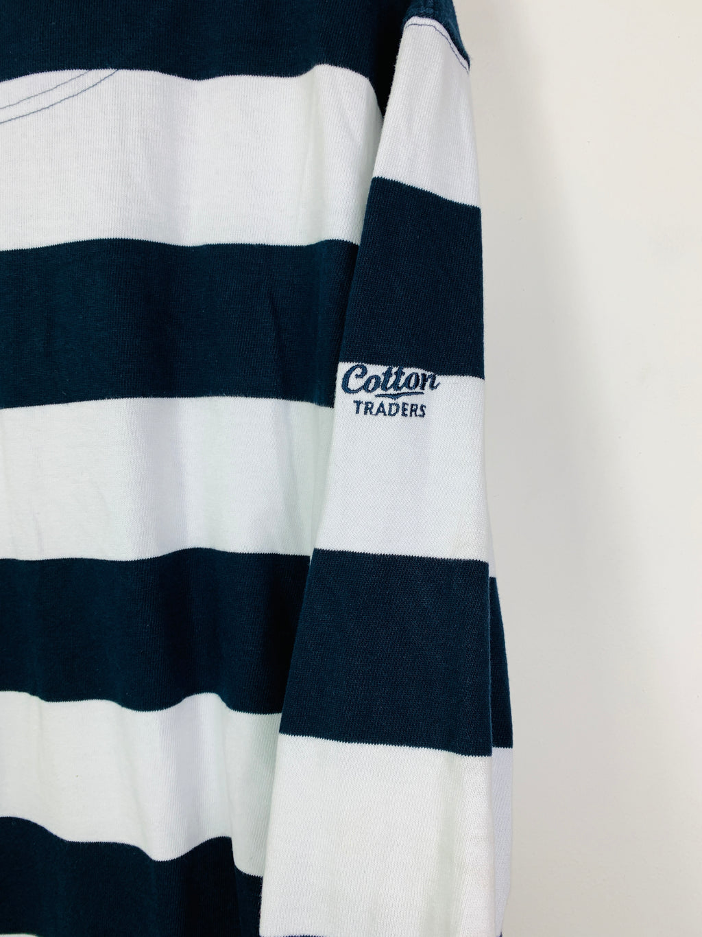 SIX NATIONS 1990s COTTON TRADERS RUGBY SHIRT [XL]