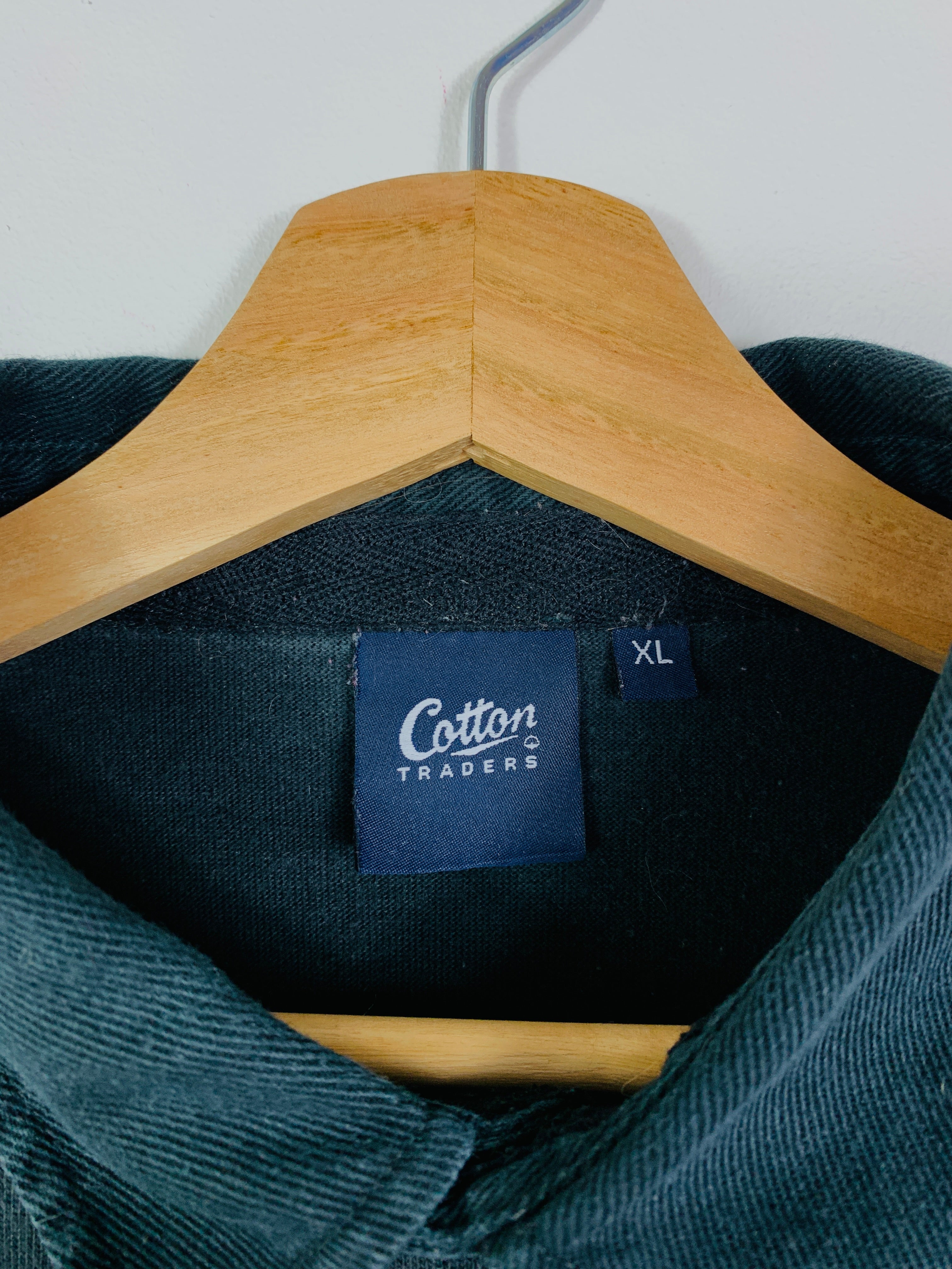 SIX NATIONS 1990s COTTON TRADERS RUGBY SHIRT [XL]