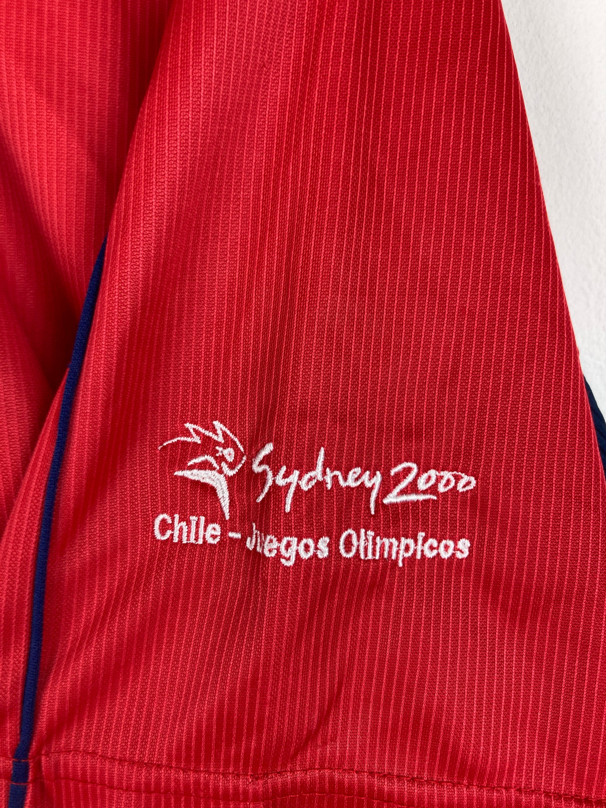 CHILE 2000/2001 HOME SHIRT #9 ZAMORANO