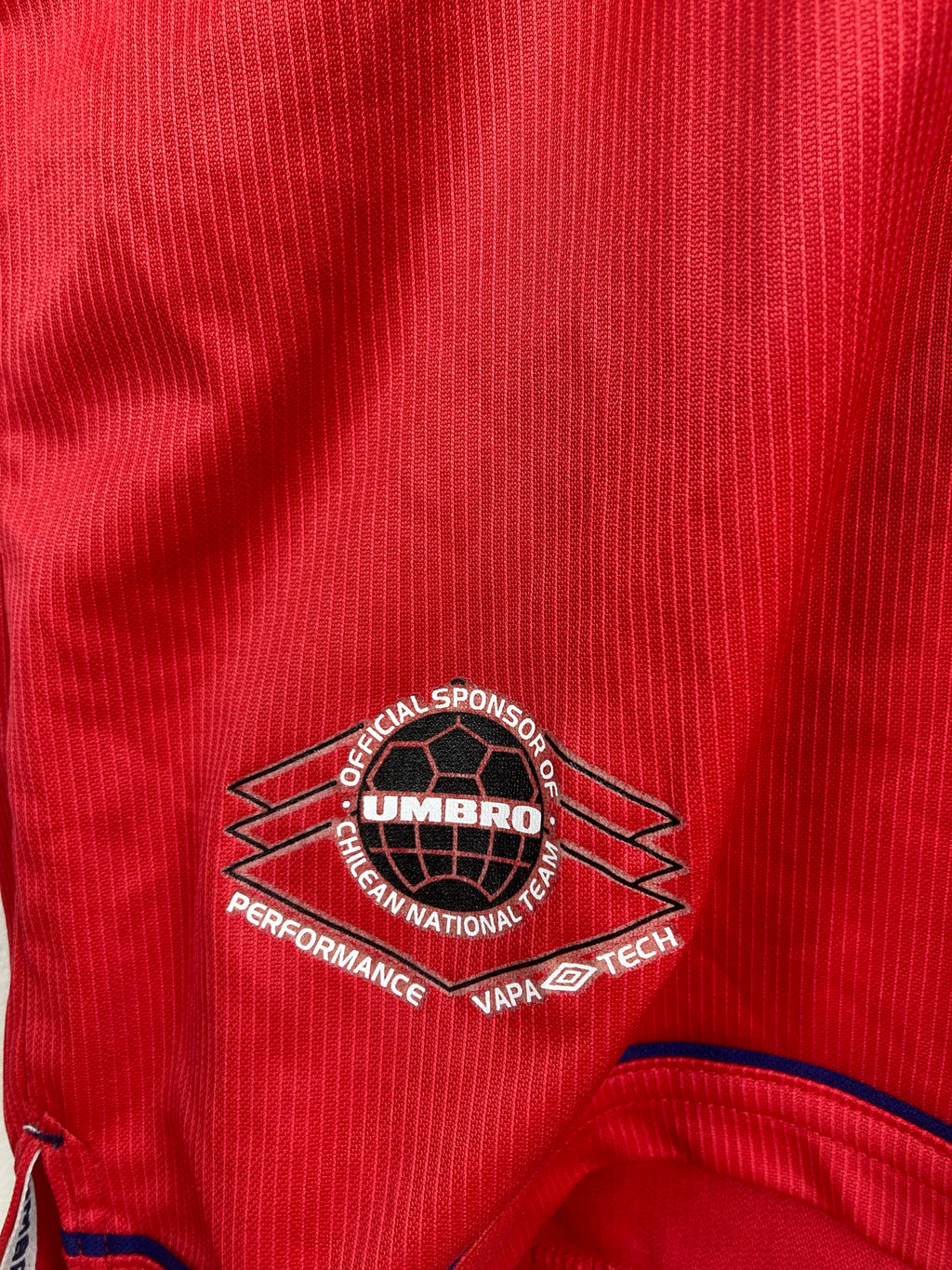 CHILE 2000/2001 HOME SHIRT #9 ZAMORANO