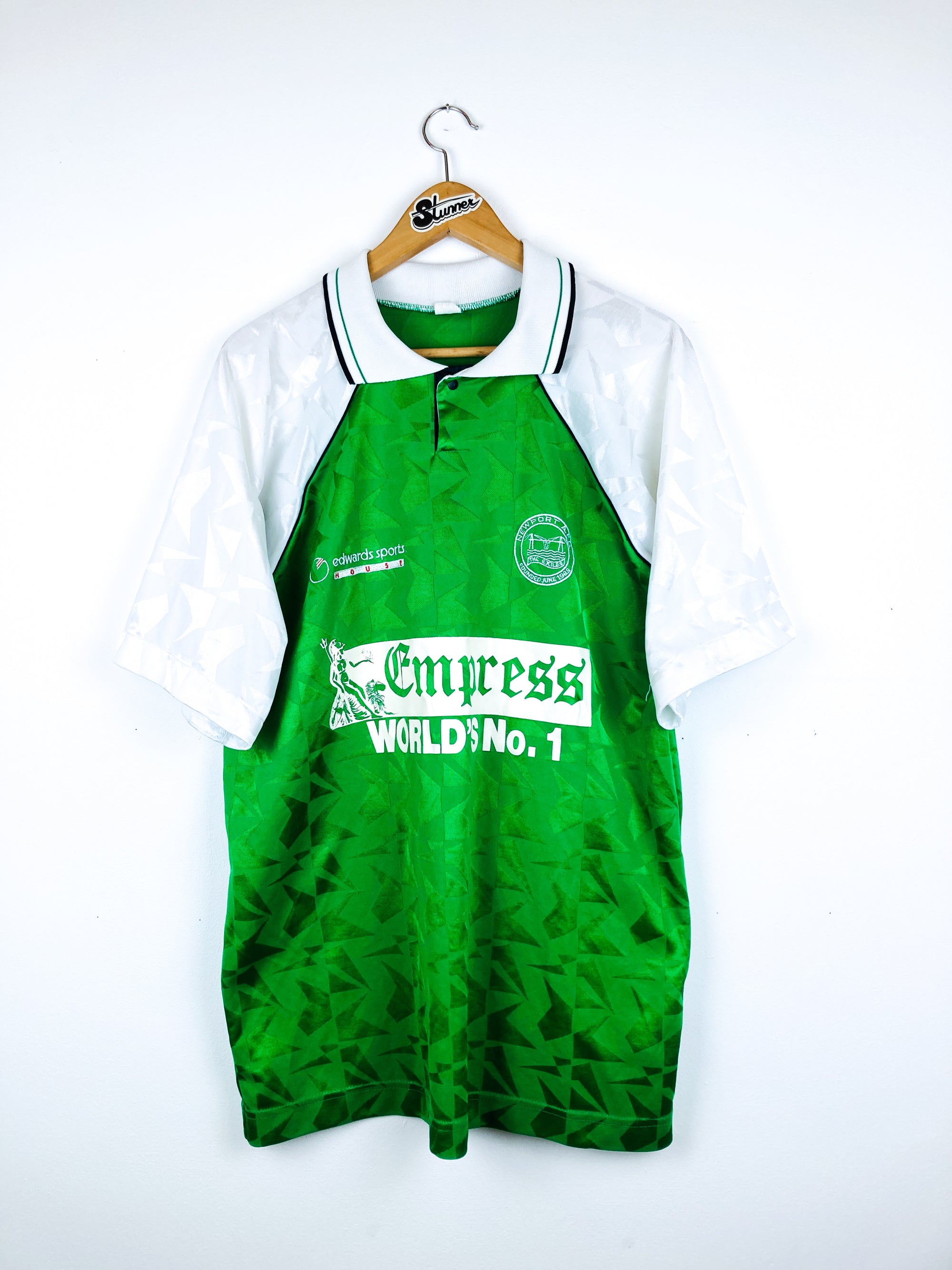 NEWPORT COUNTY 1995/1996 AWAY SHIRT