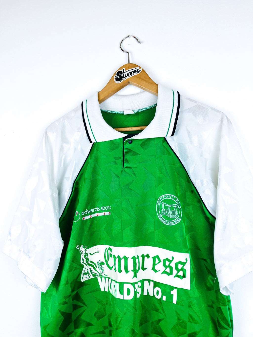 NEWPORT COUNTY 1995/1996 AWAY SHIRT