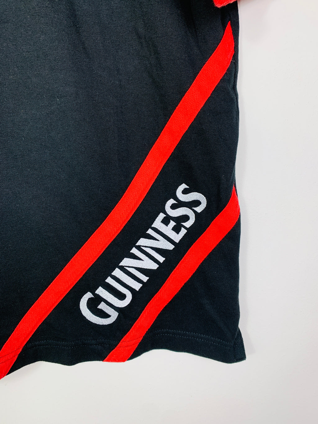 WALES 1990s COTTON TRADERS GUINNESS RUGBY SHIRT [L]