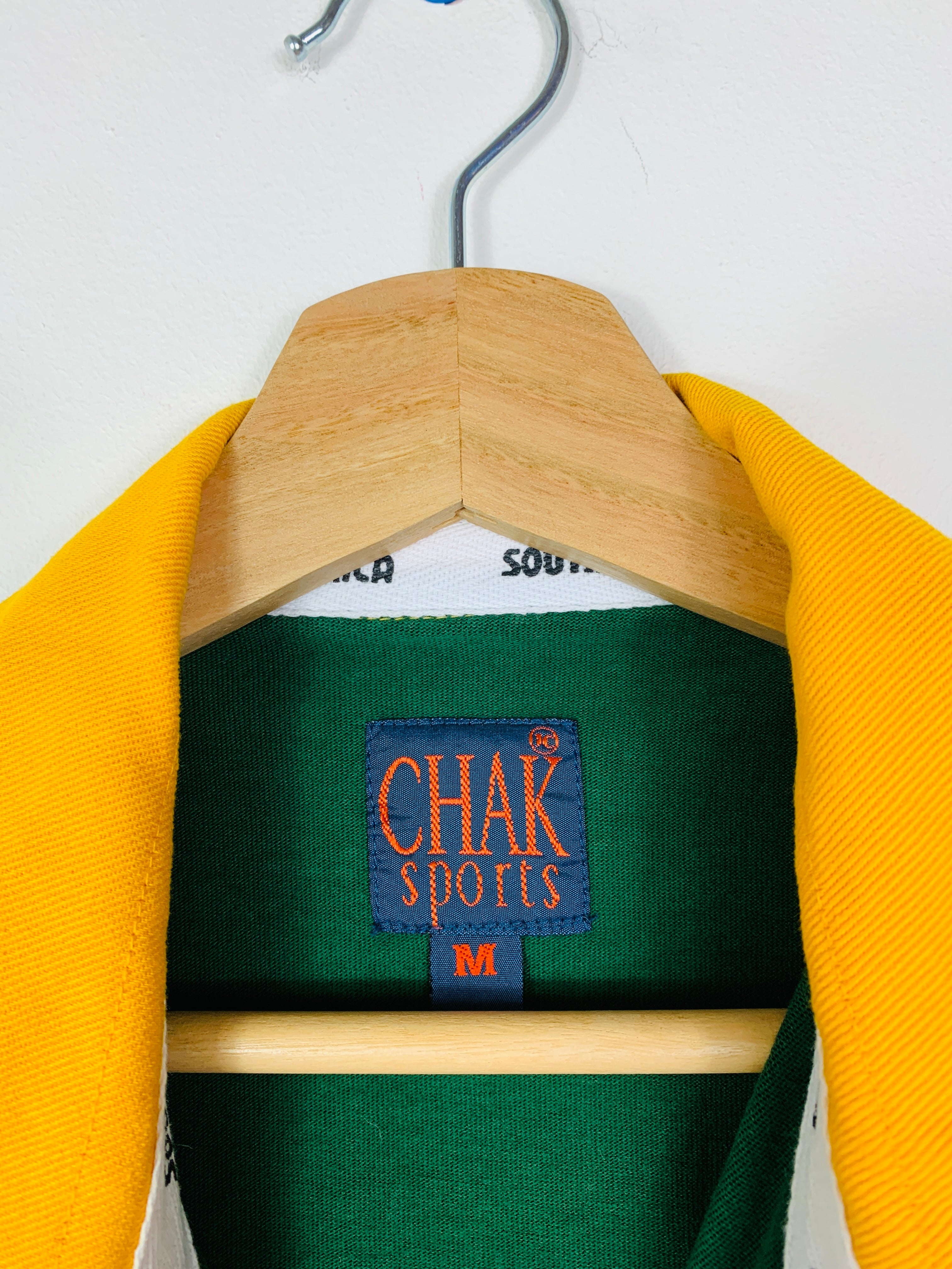 SOUTH AFRICA 2000s RUGBY UNION COTTON SHIRT [M]