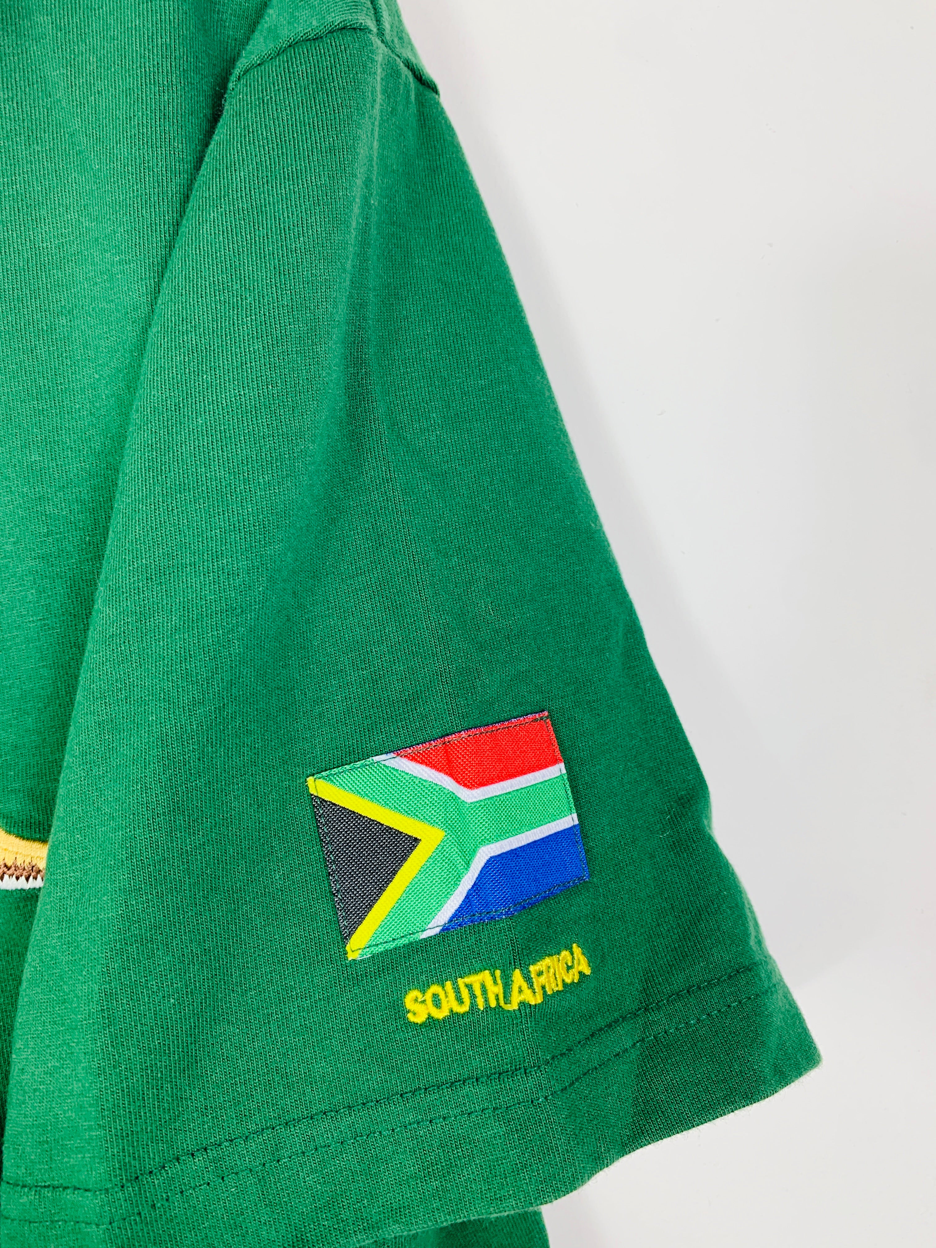 SOUTH AFRICA 2000s RUGBY UNION COTTON SHIRT [M]