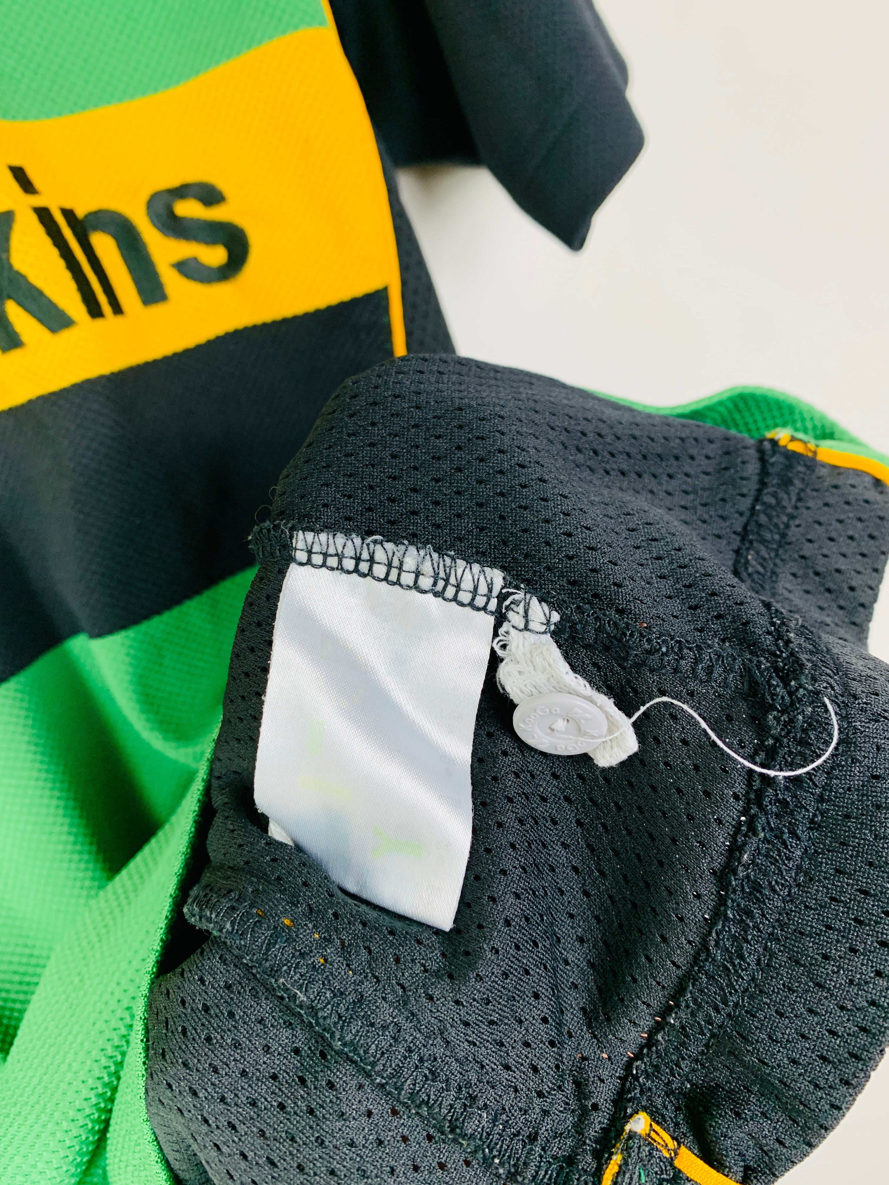 NORTHAMPTON SAINTS 2004/2005 HOME RUGBY SHIRT [S]