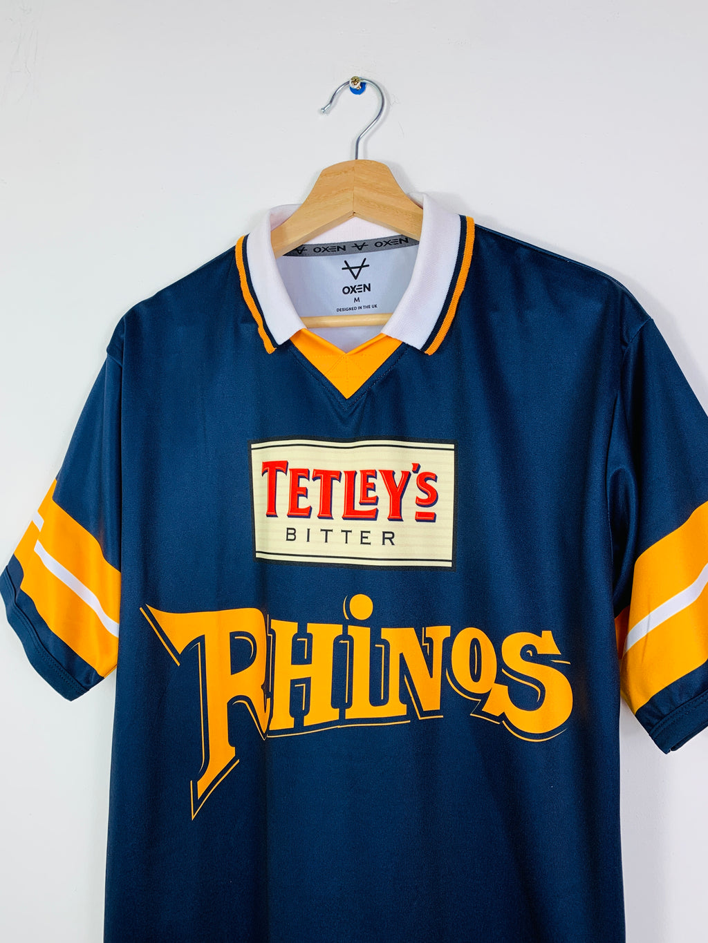 LEEDS RHINOS 2020s *SPECIAL EDITION* TRAINING RUGBY SHIRT [M]