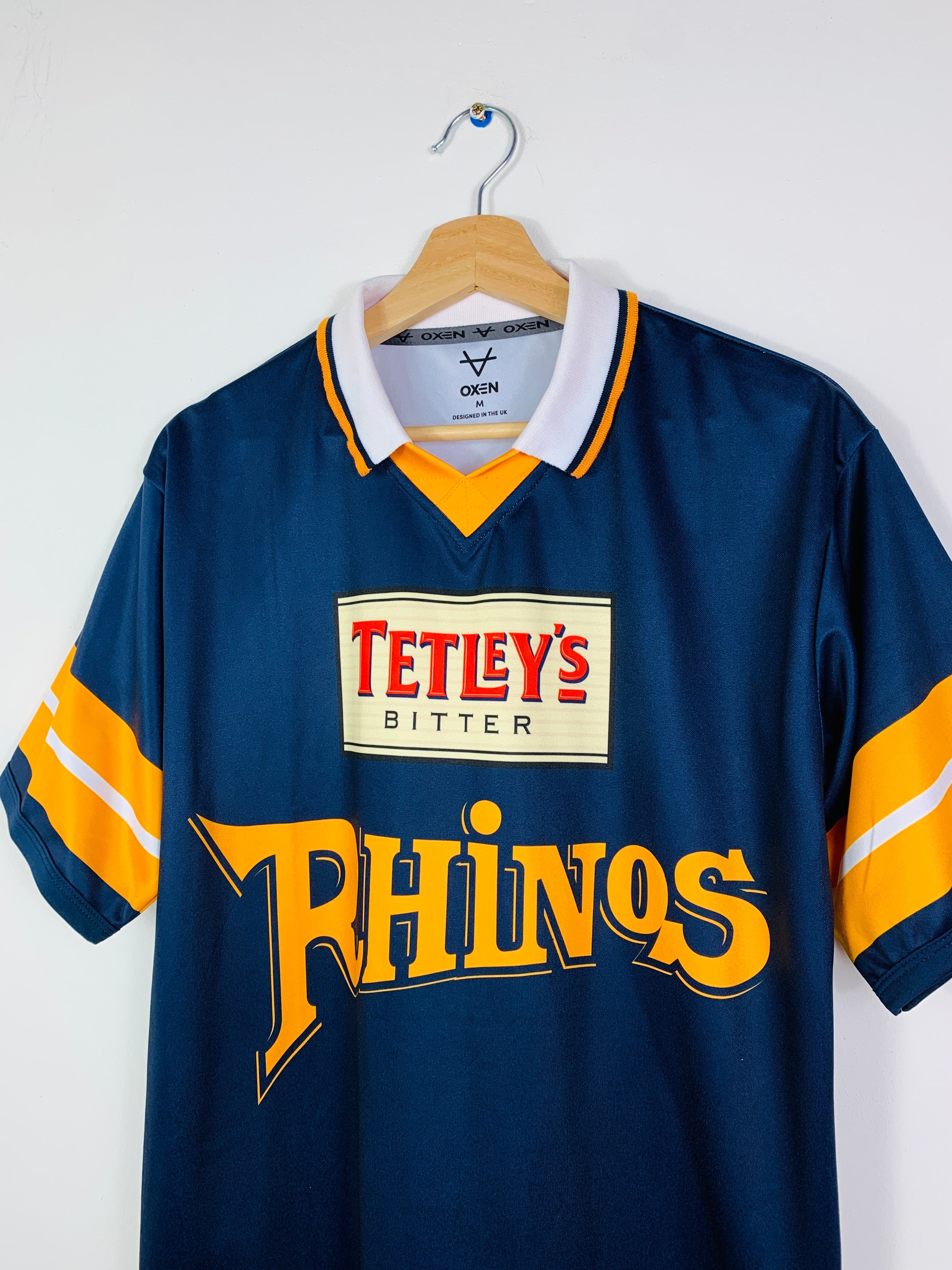 LEEDS RHINOS 2020s *SPECIAL EDITION* TRAINING RUGBY SHIRT [M]