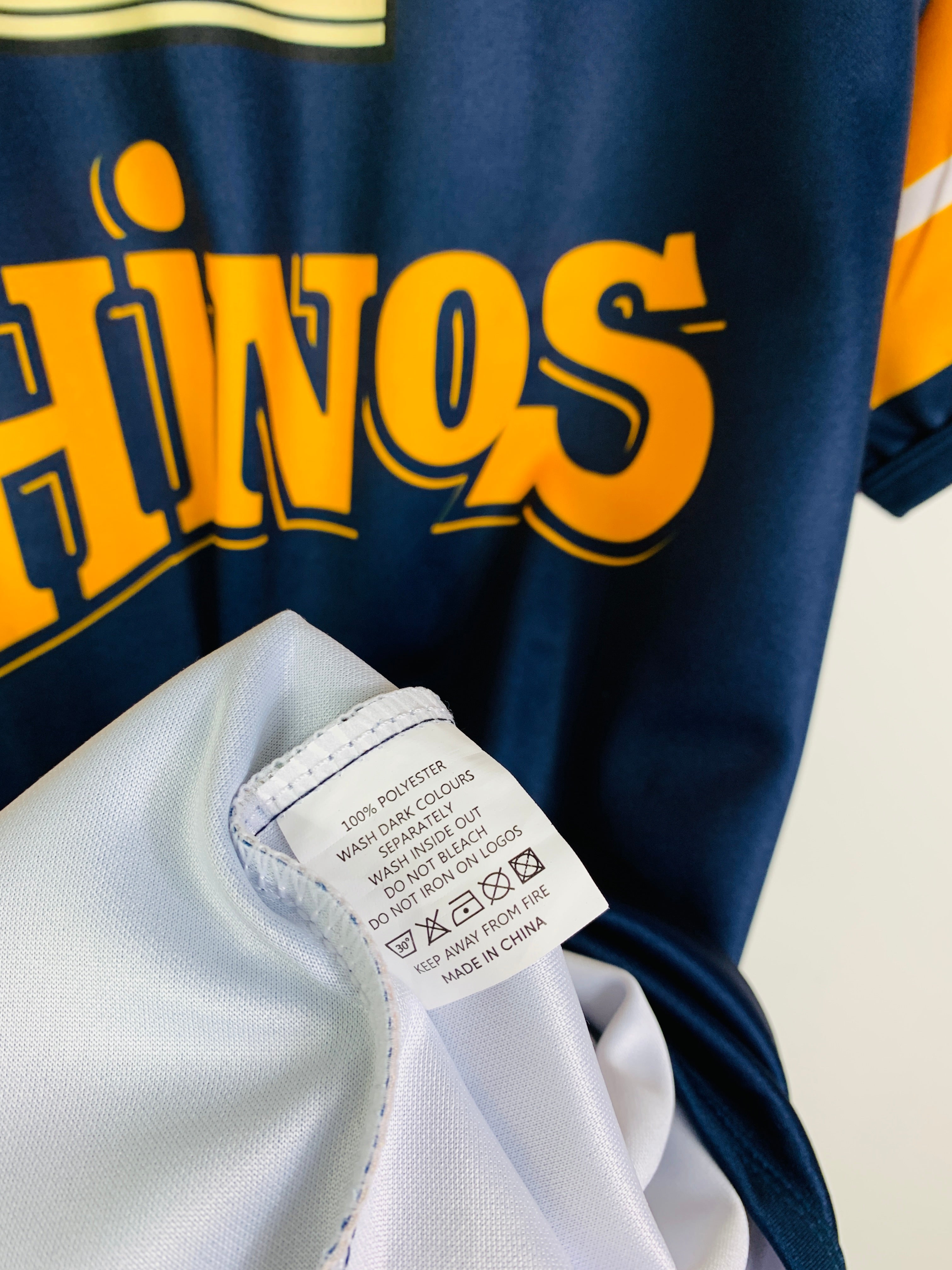 LEEDS RHINOS 2020s *SPECIAL EDITION* TRAINING RUGBY SHIRT [M]