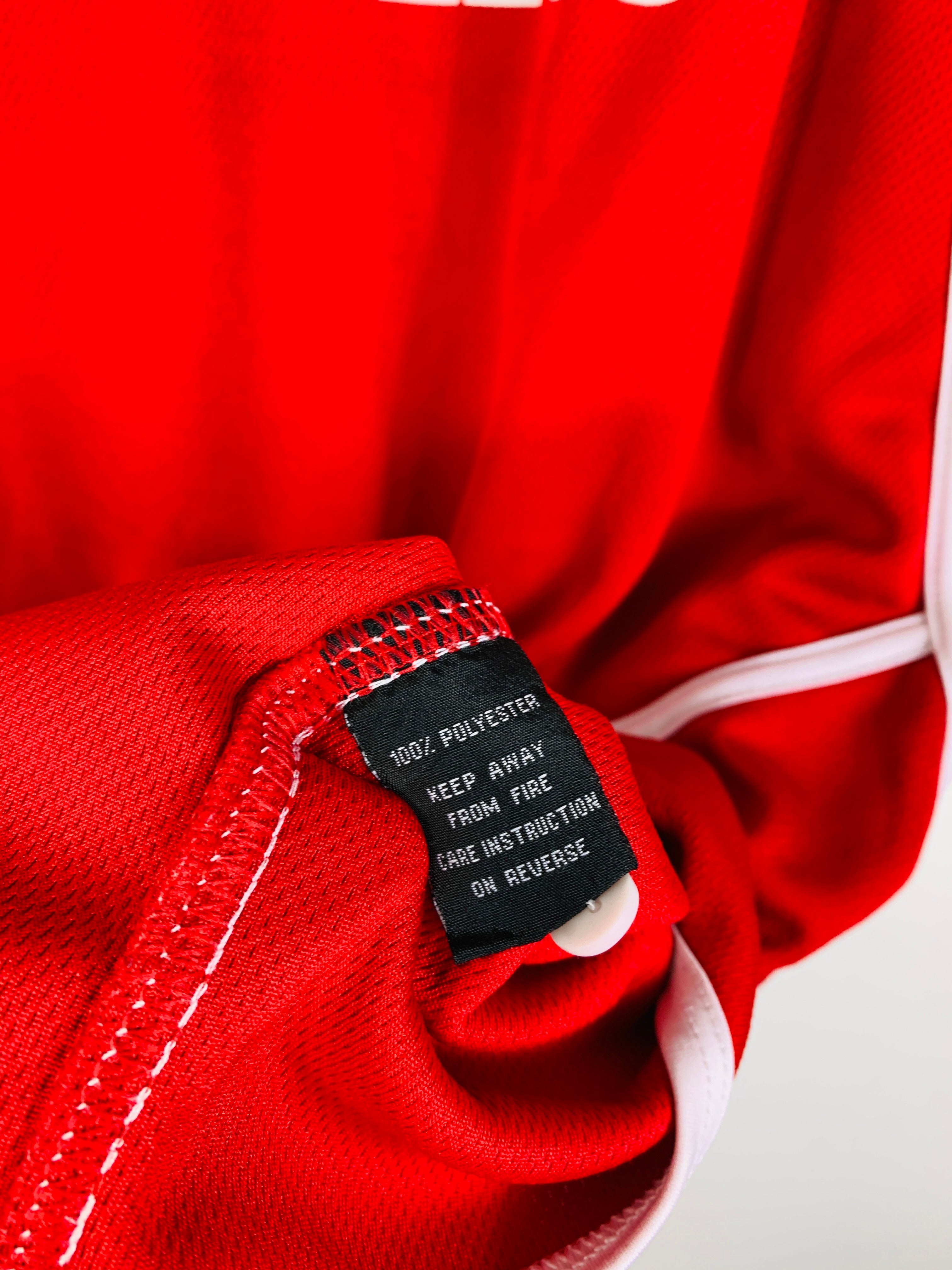 WALES 2000s MERCHANDISE RUGBY SHIRT [XXL]