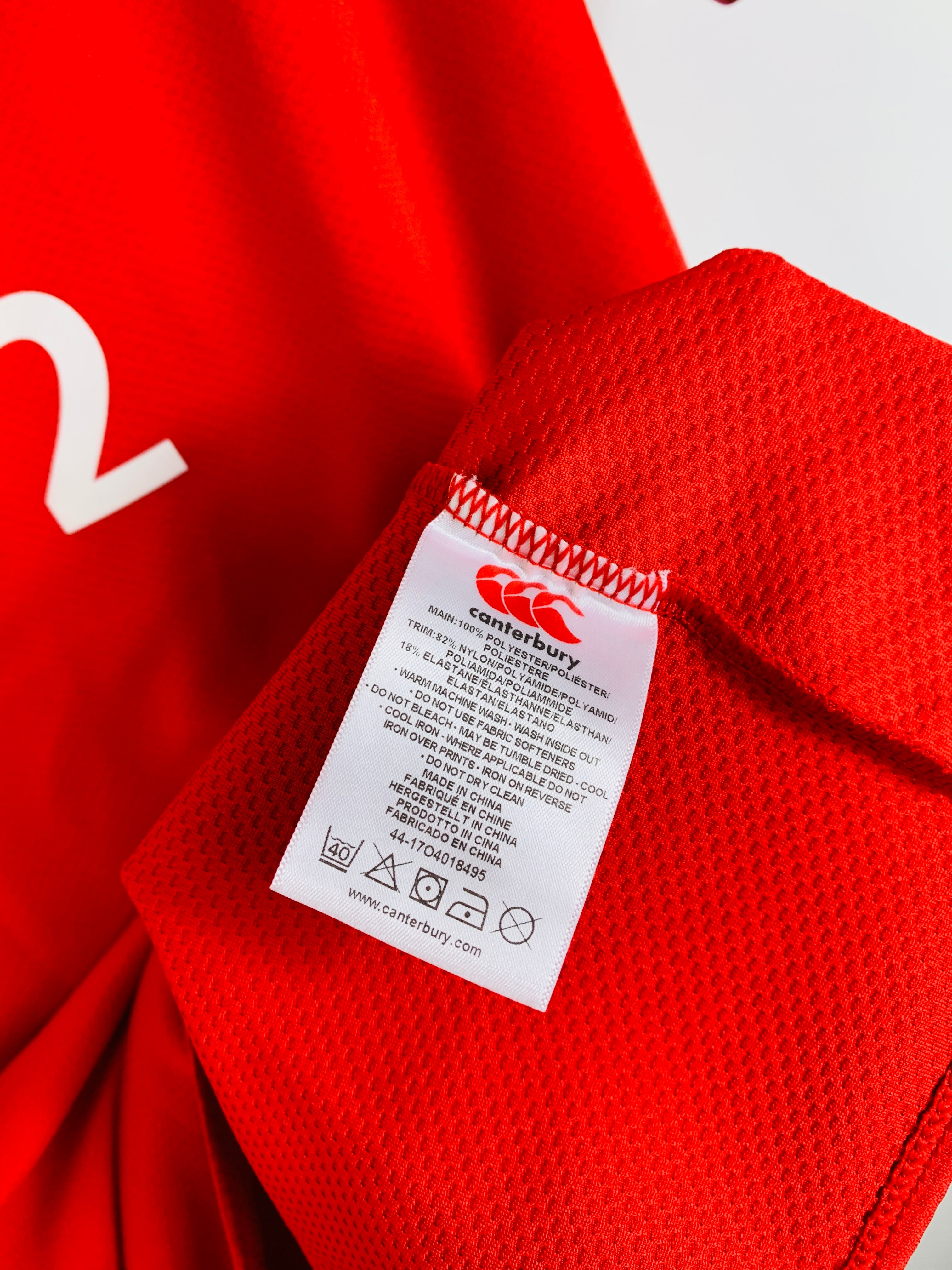 ENGLAND 2015 RUGBY WORLD CUP AWAY SHIRT [XL]