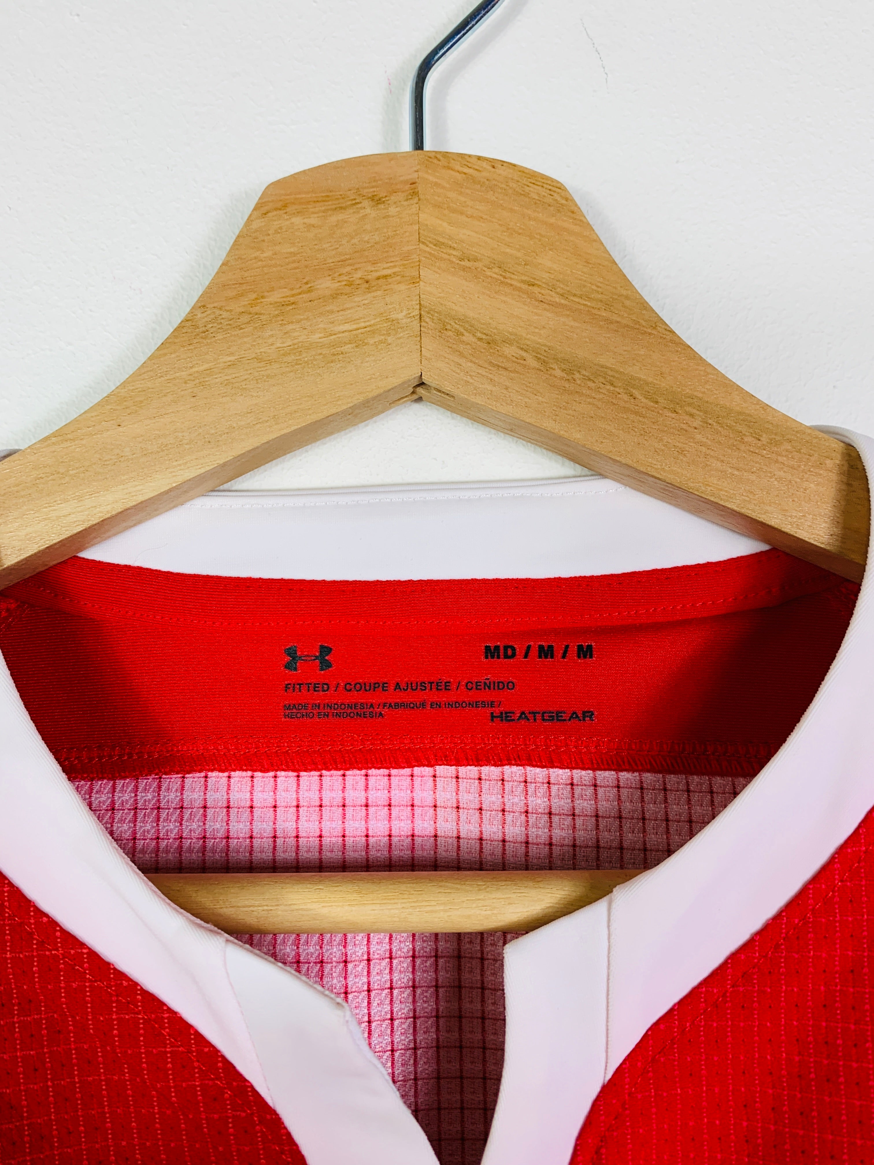 WALES 2019 WORLD CUP HOME RUGBY SHIRT *FITTED* [M]