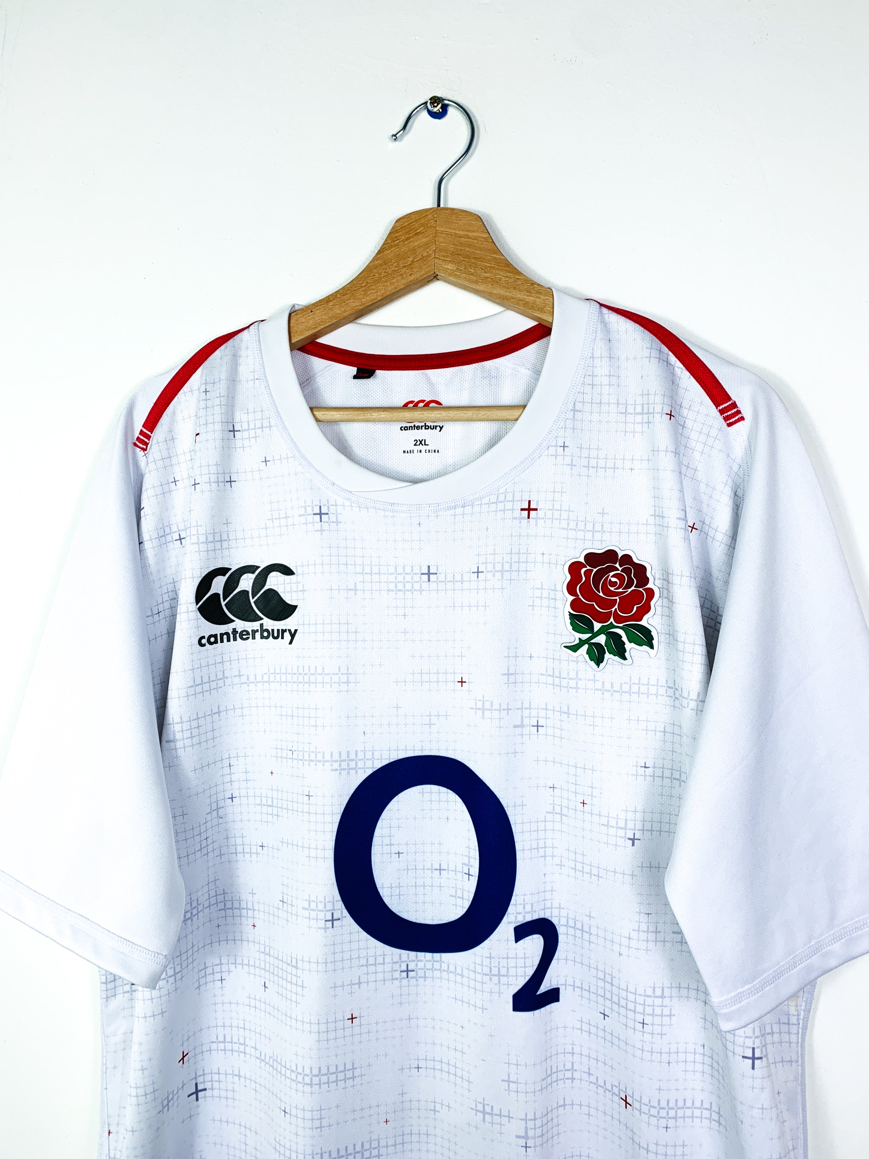 ENGLAND 2018/2019 HOME RUGBY SHIRT [XXL]