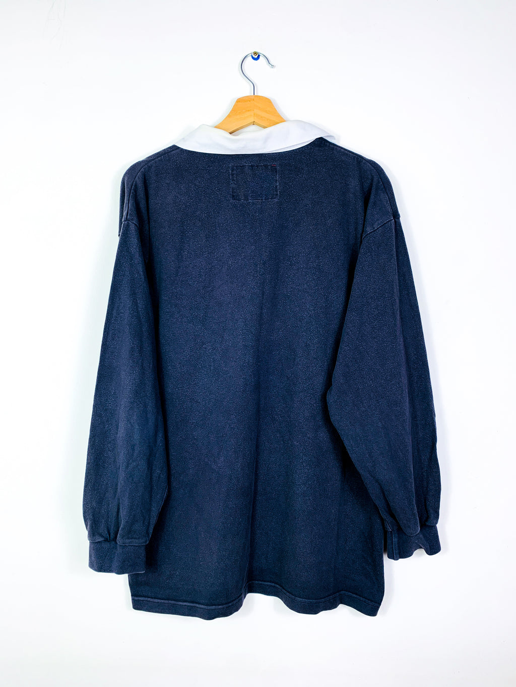 ENGLAND 1990s COTTON TRADERS RUGBY SHIRT [XL]